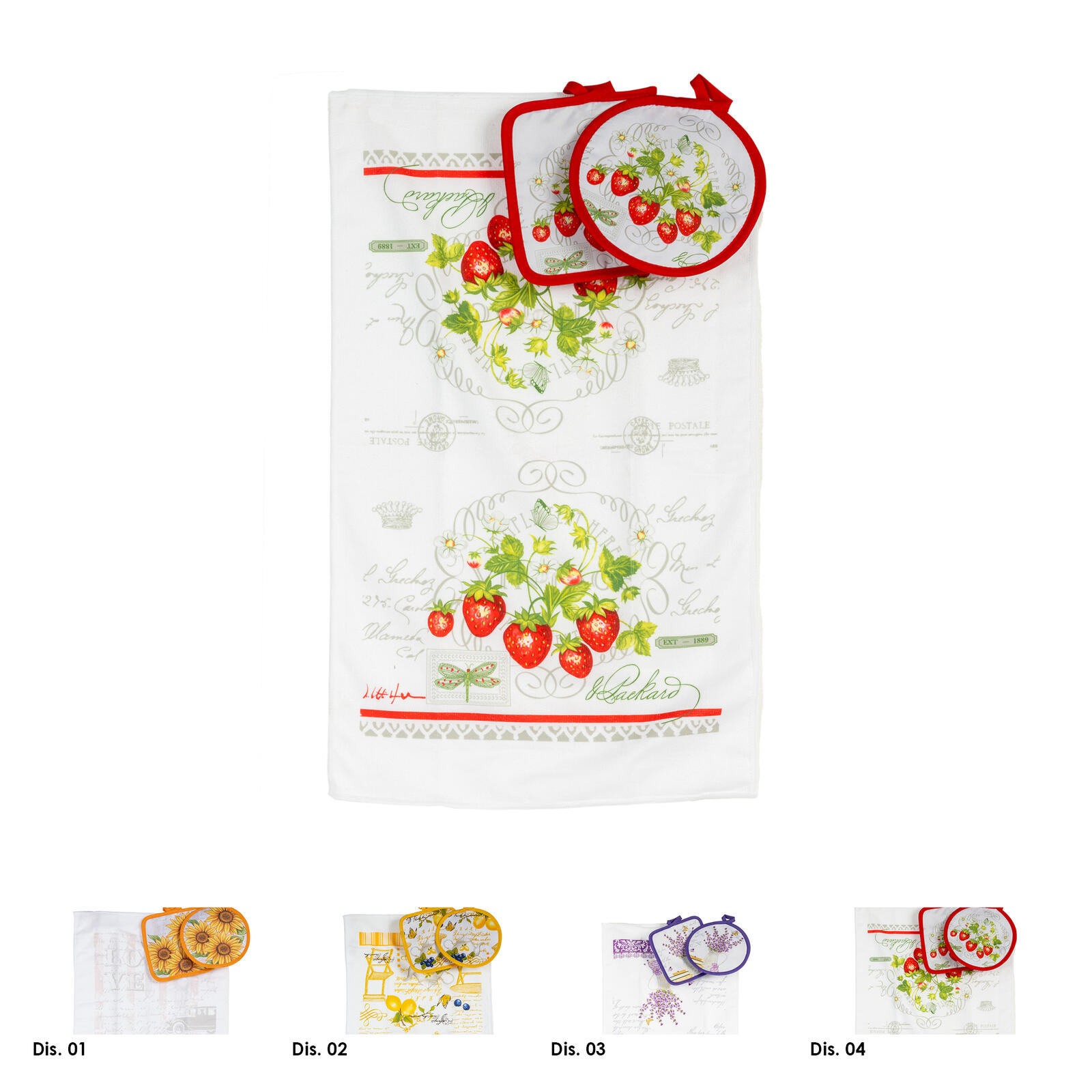 DAY BY DAY KUHINJSKI SET OD 3 DIJELA Tellini S.R.L. Veleprodajna odjeća