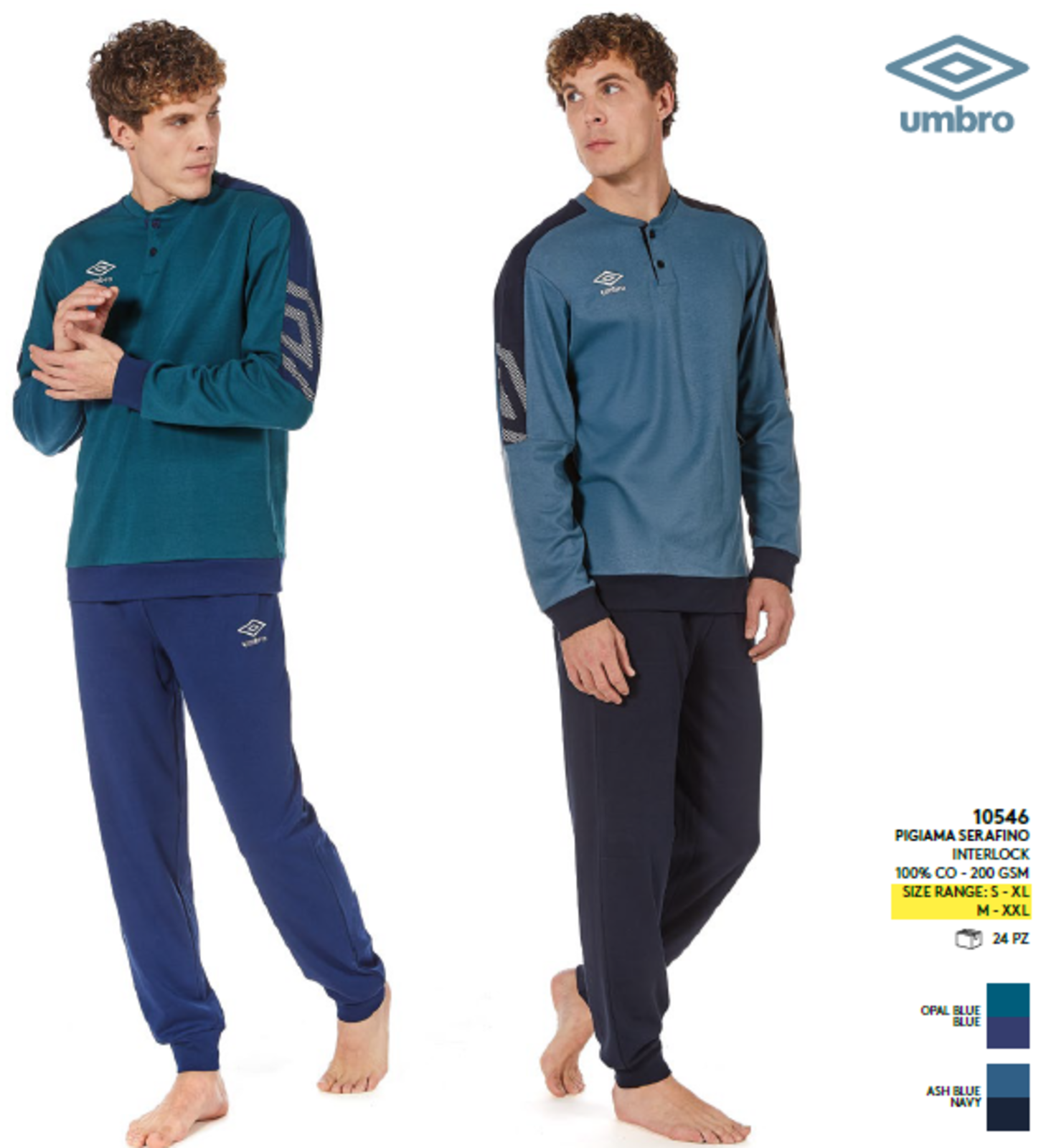 PIGIAMA SERAFINO UOMO M/L 10546 Tellini S.R.L. Χονδρική ενδυμασία