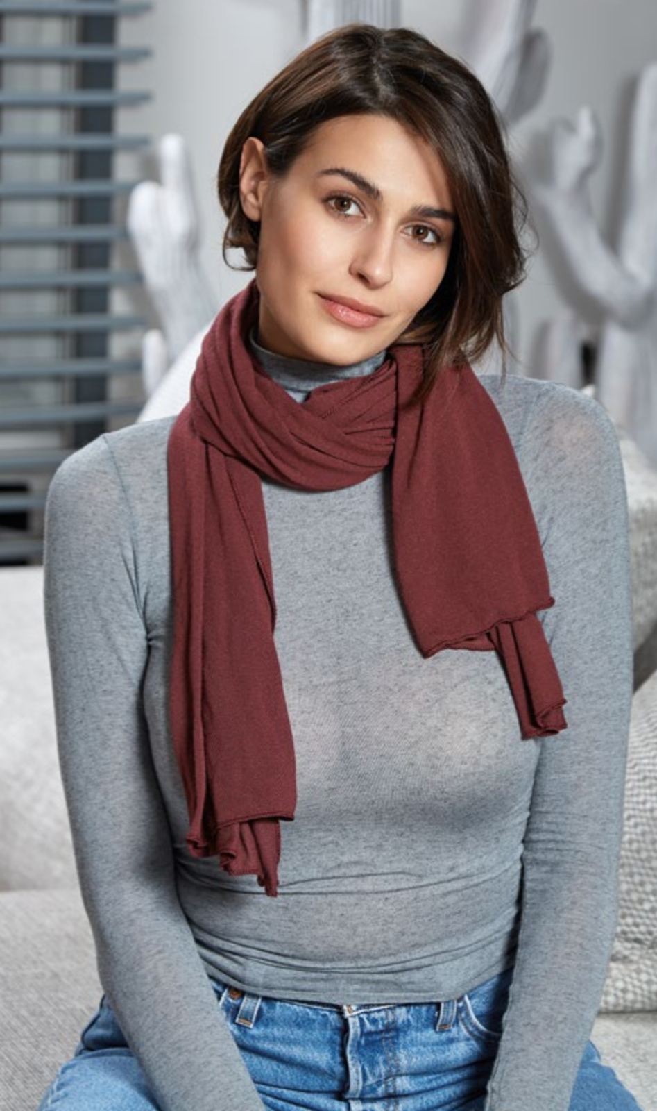 SCIARPA DONNA 1310 CASHMERE Tellini S.r.l. Ingrosso Abbigliamento