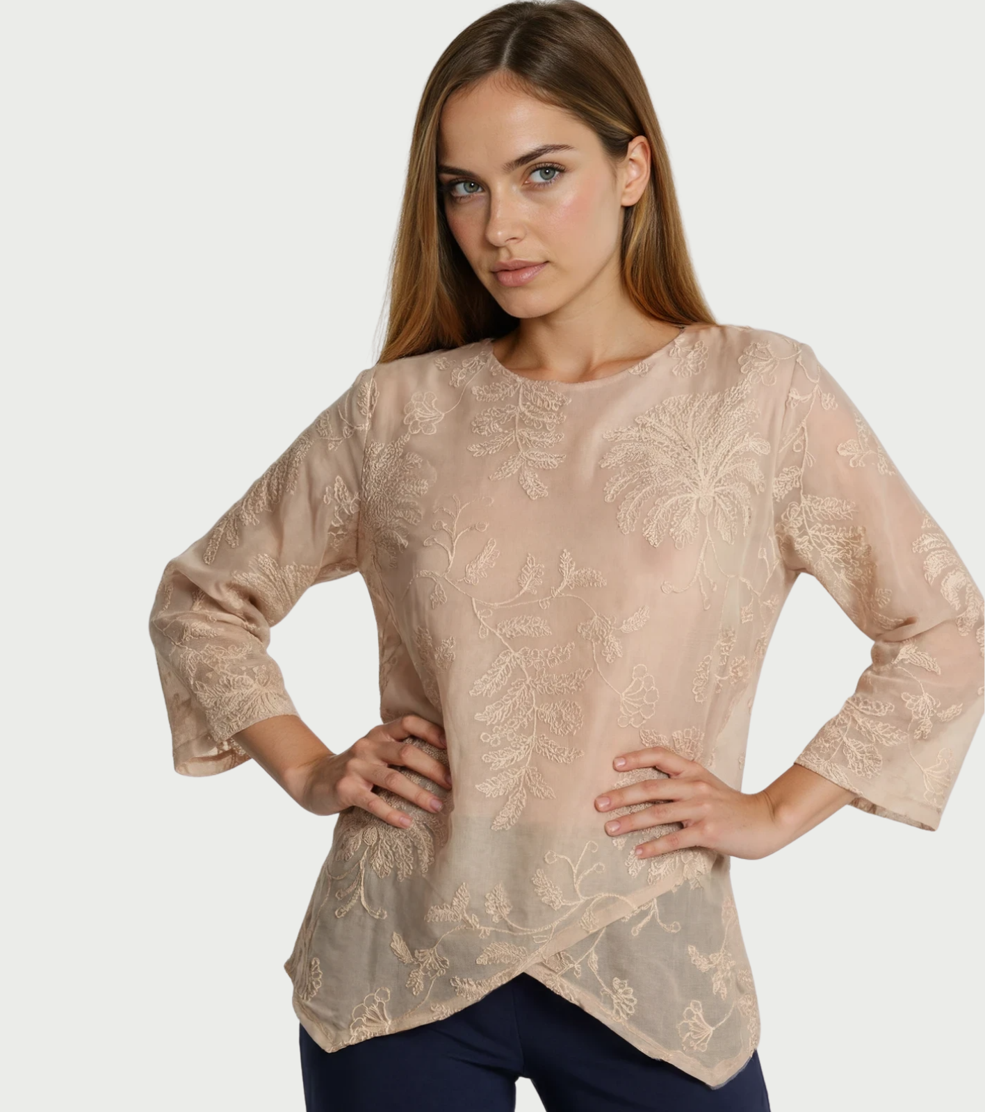 CAMICIA DONNA 3/4M 149422 Tellini S.r.l. Ingrosso Abbigliamento