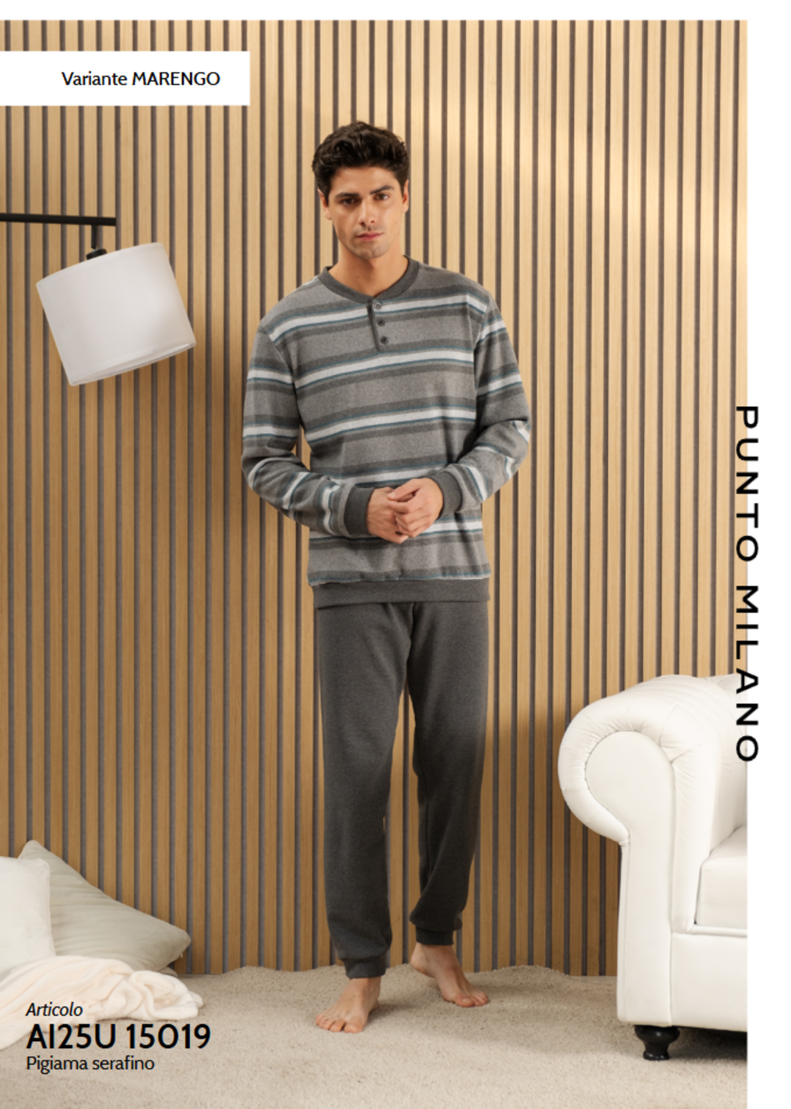 PIGIAMA SERAFINO UOMO M/L 25U15019 Tellini S.r.l. Ingrosso Abbigliamento