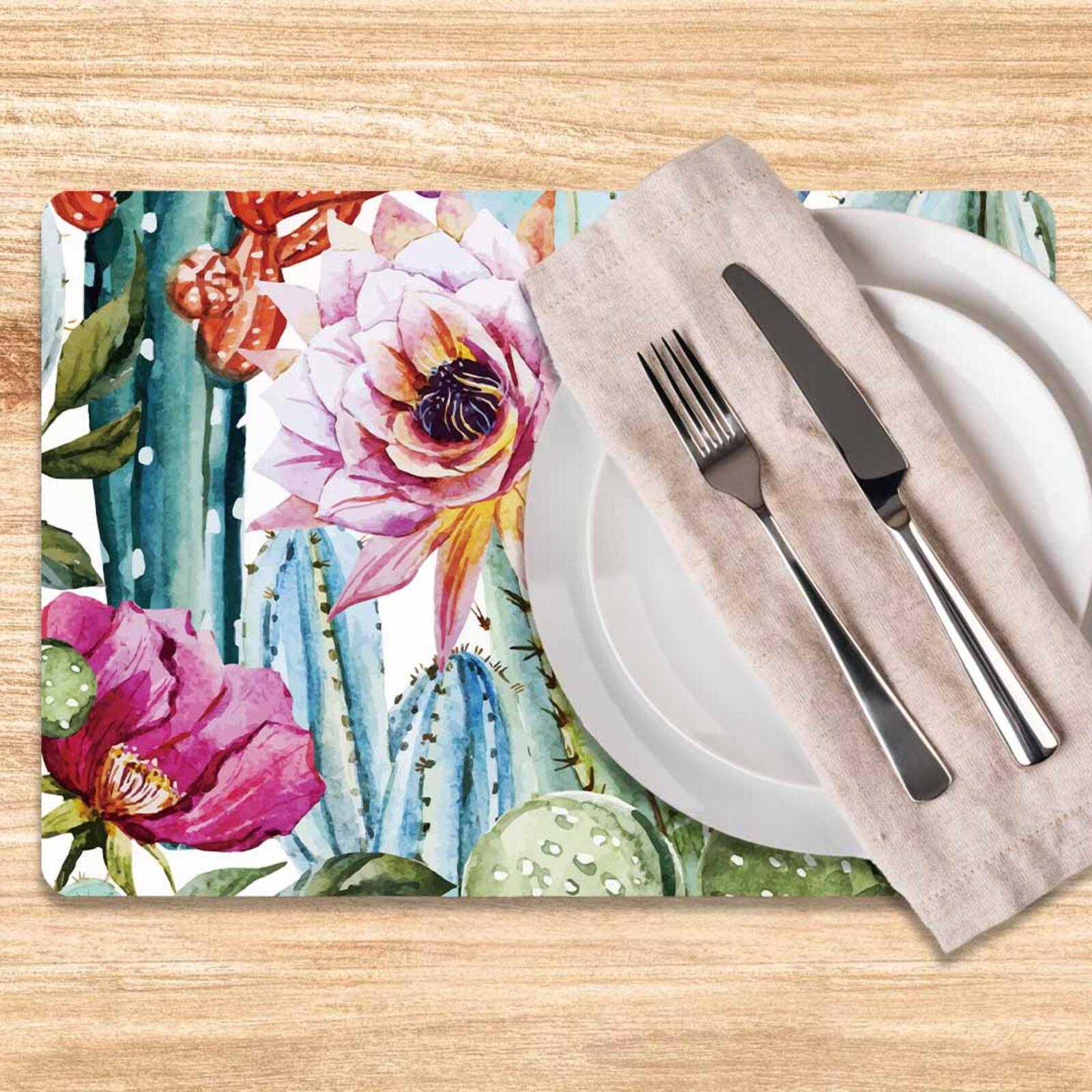 SET TOVAGLIETTA 4PZ CACTUS LIBERTY 30X45 Tellini S.r.l. Ingrosso Abbigliamento