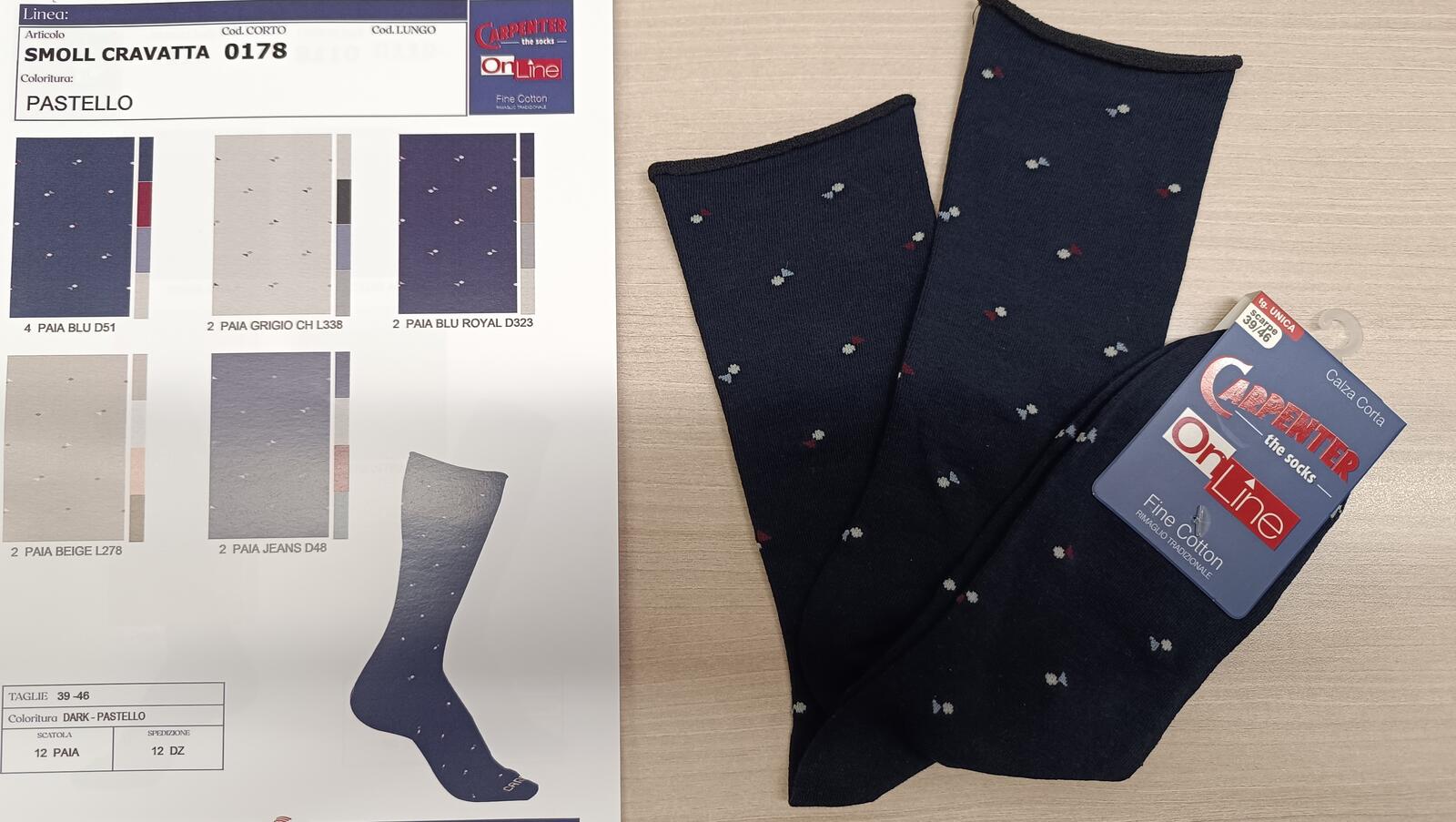 CALZINO CORTO UOMO 0178 Tellini S.r.l. Ingrosso Abbigliamento