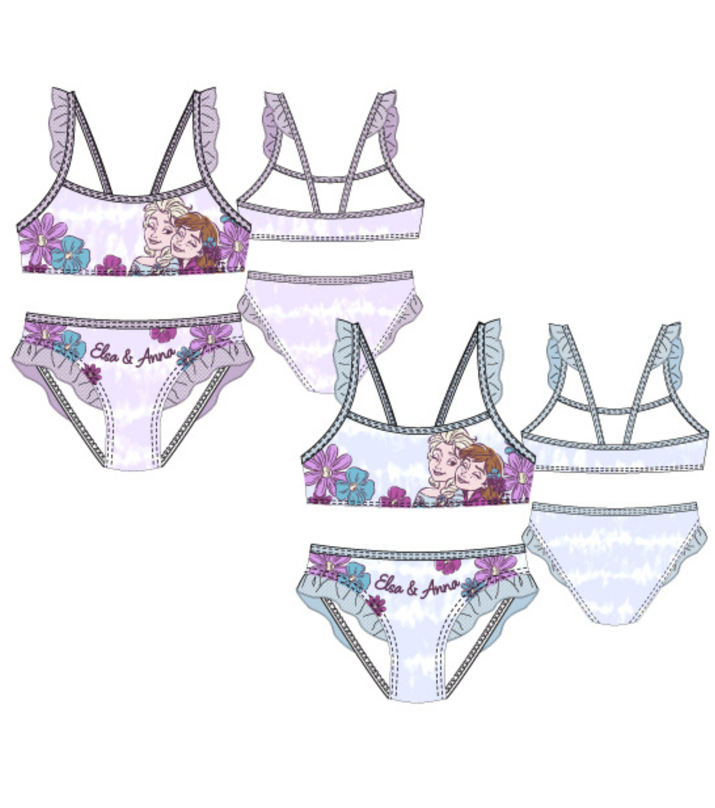 BIKINI BAMBINA EZ18053 Tellini S.R.L. Velkoobchodní oblečení