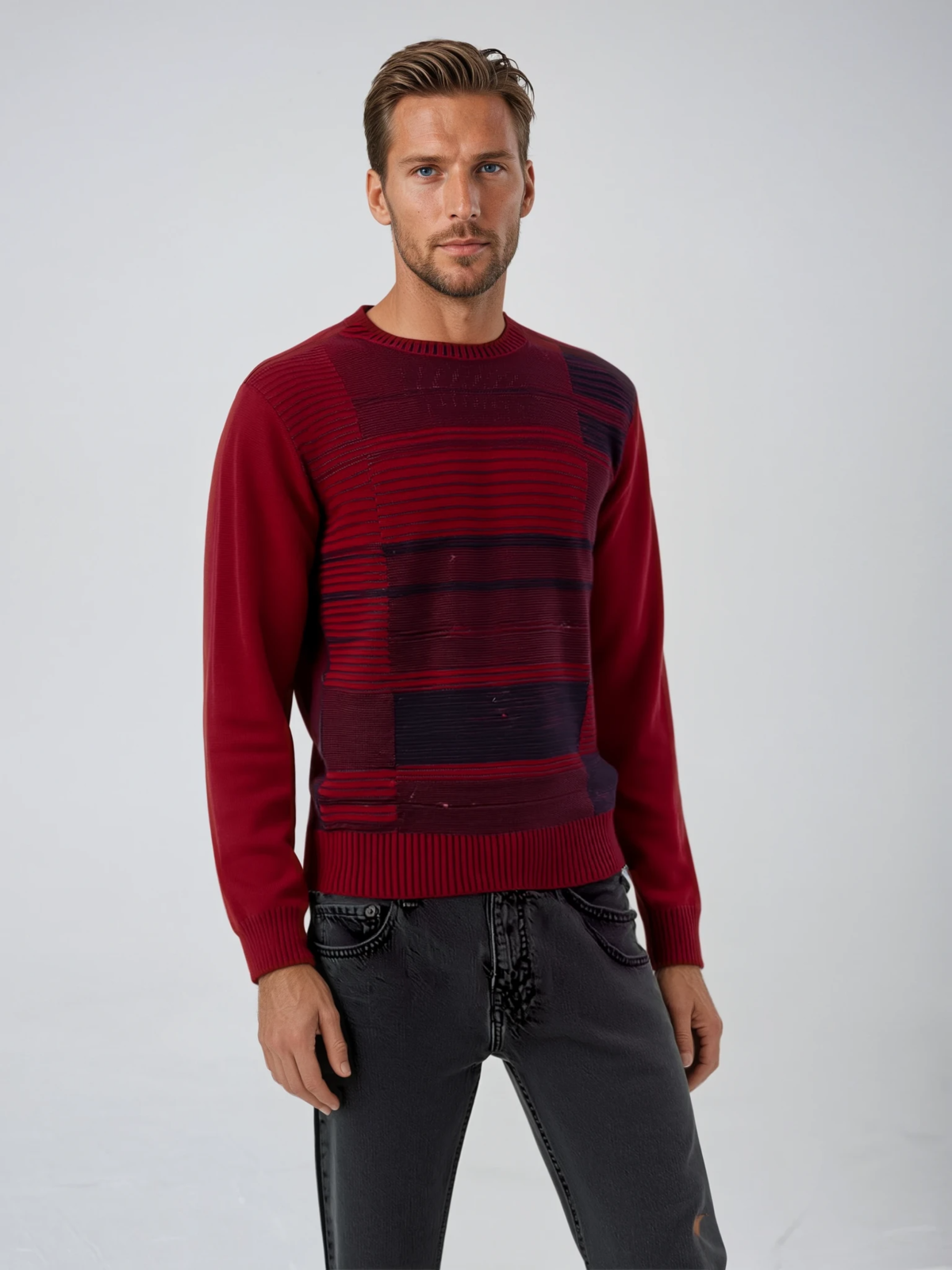 MAGLIA UOMO M/L 225260 Tellini S.r.l. Ingrosso Abbigliamento