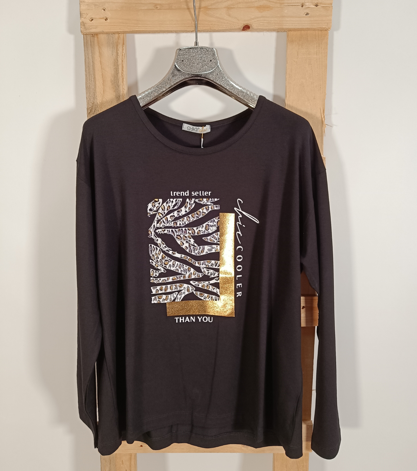 TSHIRT DONNA M/L 24245 Tellini S.r.l. Ingrosso Abbigliamento