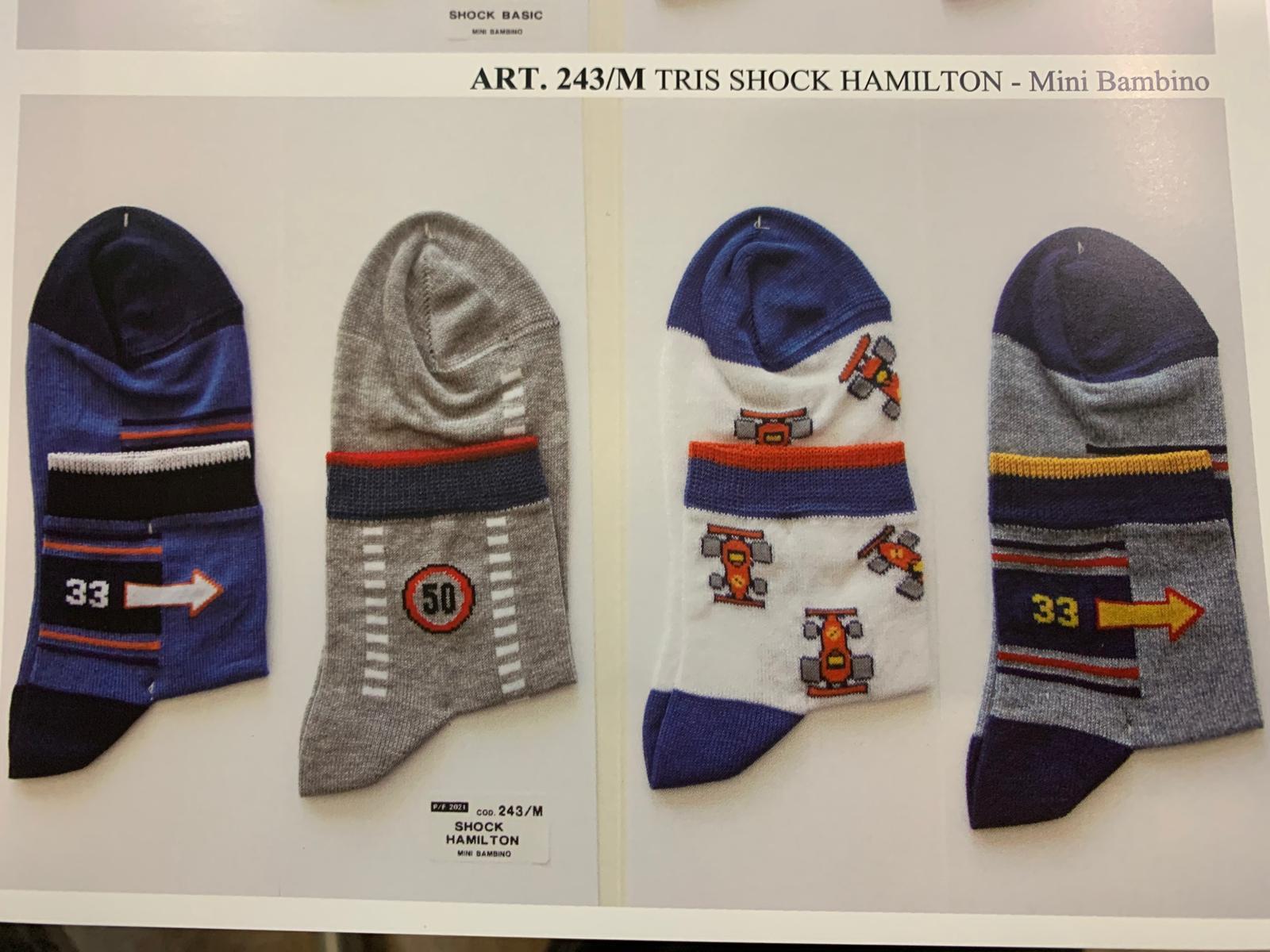 CALZINO CORTO BAMBINO 243/M HAMILTON Tellini S.r.l. Ingrosso Abbigliamento