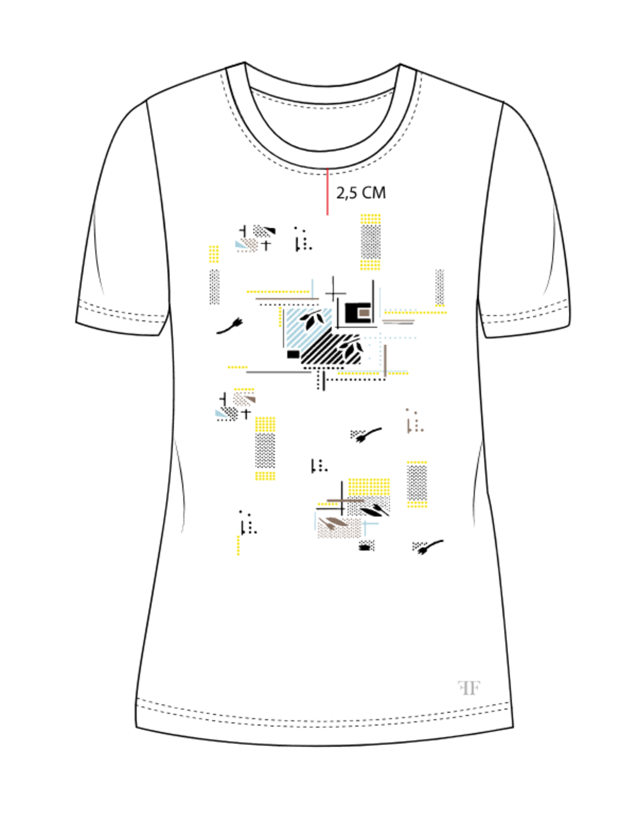 TSHIRT DONNA M/M FM2507 Tellini S.r.l. Ingrosso Abbigliamento