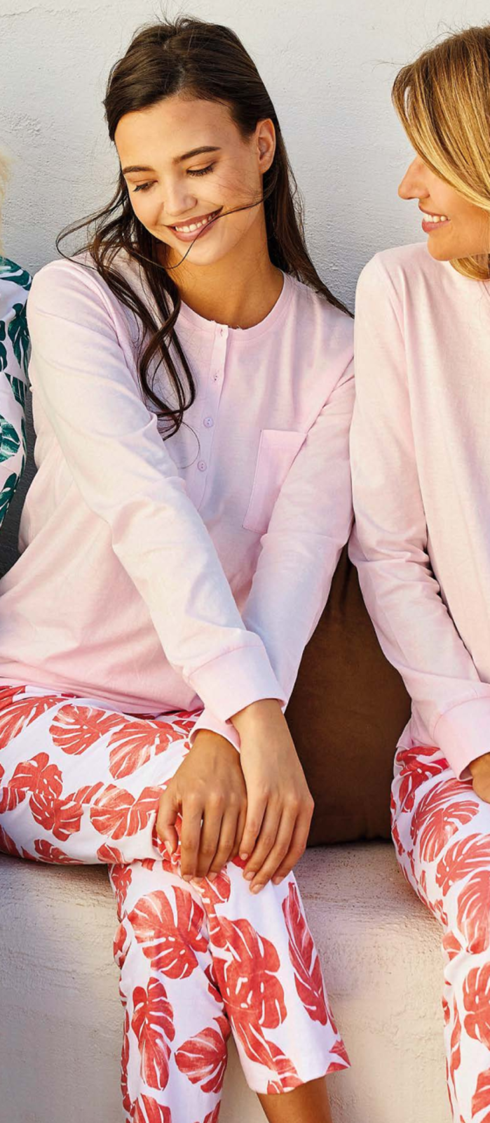 SERAFINO PYJAMAS DAMEN M/L 3204 Tellini S.R.L. Großhandelskleidung