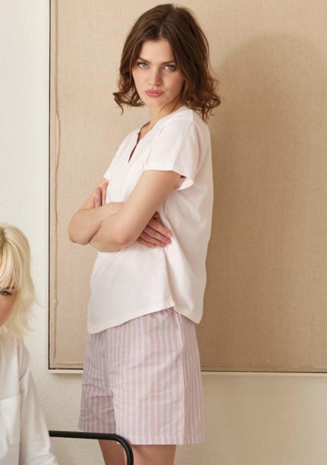 PIGIAMA CORTO DONNA M/M 3309 Tellini S.r.l. Ingrosso Abbigliamento