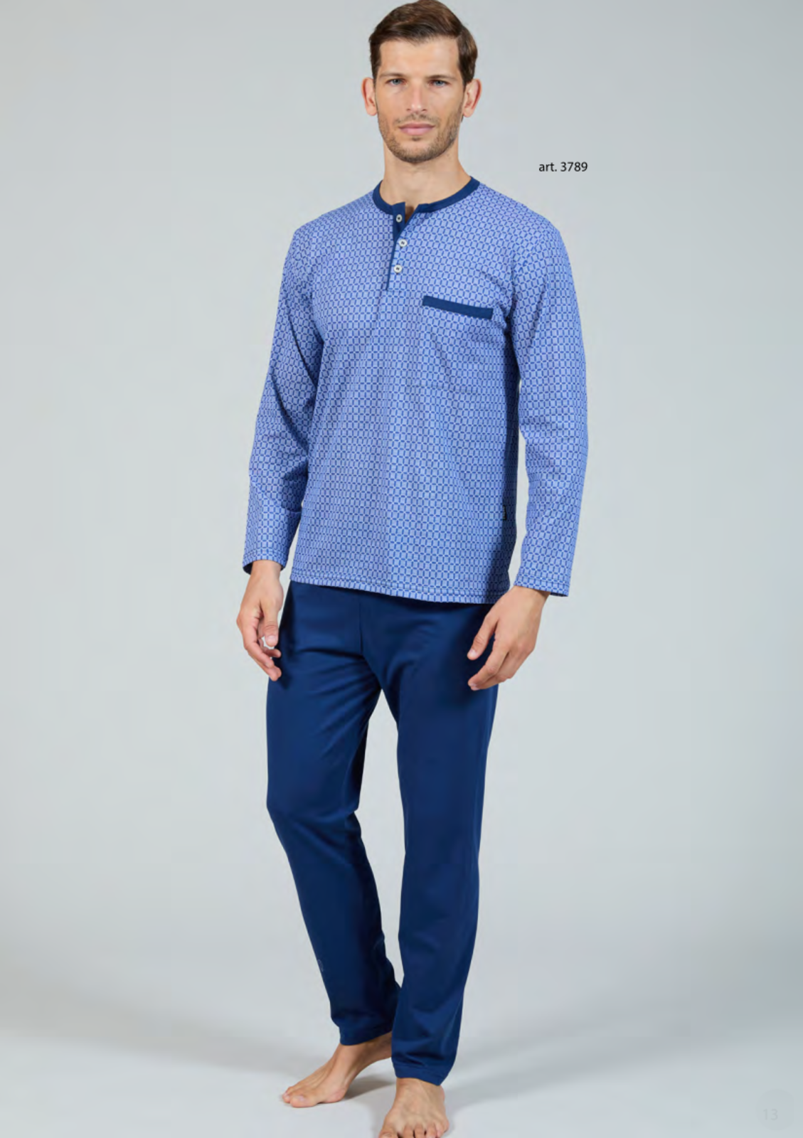 PIGIAMA SERAFINO UOMO M/L 3789 Tellini S.R.L. Veleprodajna odjeća