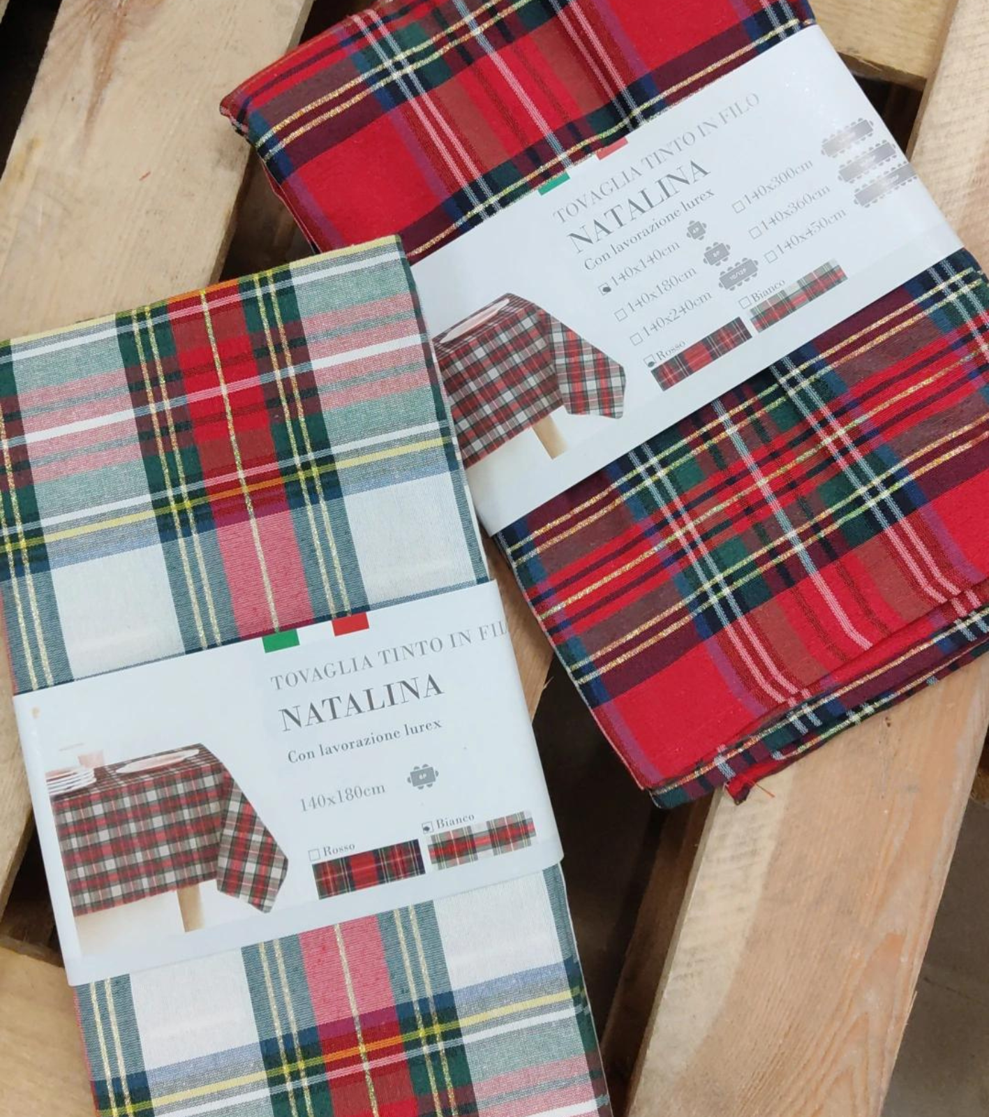 6P UBRUS NATALINA 140X180 Tellini S.R.L. Velkoobchodní oblečení