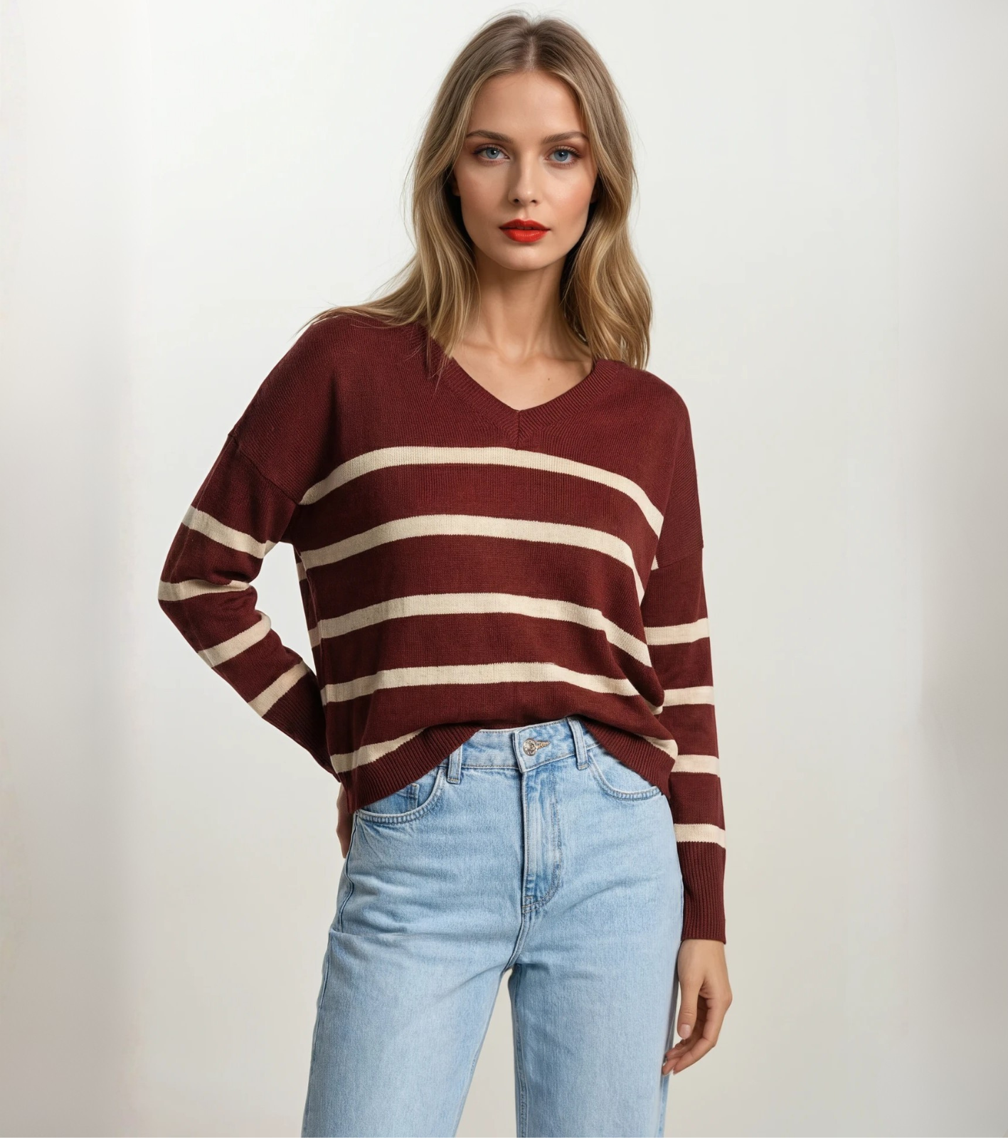 MAGLIA DONNA M/L P62642/VI Tellini S.r.l. Ingrosso Abbigliamento