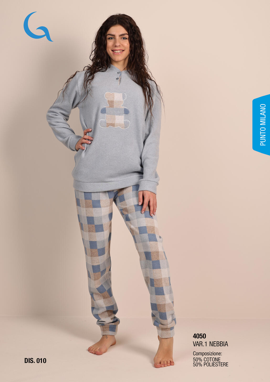 PIGIAMA RAGAZZA M/L V40005 GARY | Ingrosso PIGIAMI 0/16 ANNI | S.r.l. Ingrosso Abbigliamento