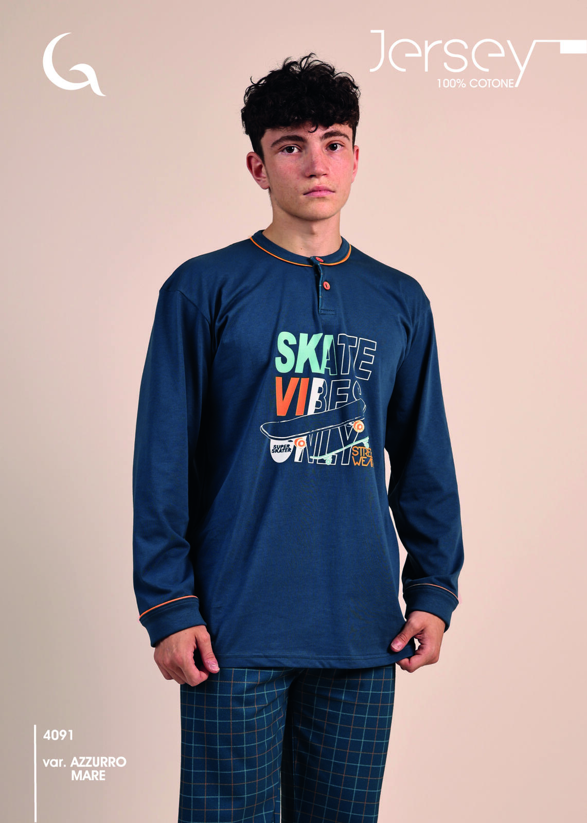 PIGIAMA RAGAZZO M/L 4091 Tellini S.R.L. Velkoobchodní oblečení