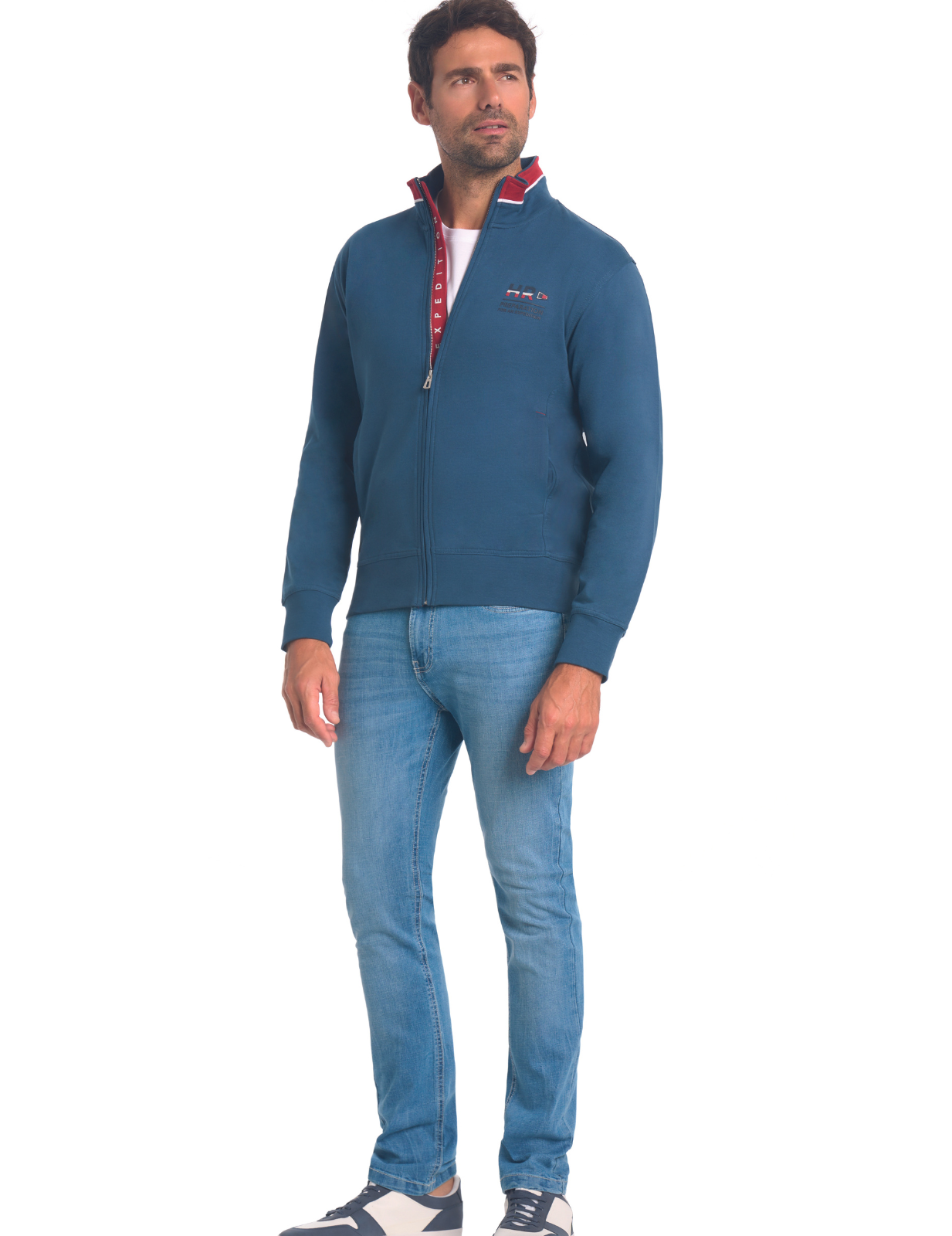 BE BOARD FELPA UOMO IN MICRO PILE MEZZA ZIP 9827