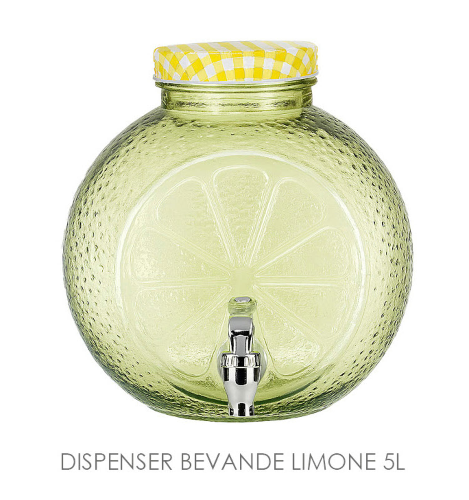 DISPENSER BEVANDA 5LT LIMONE Tellini S.r.l. Ingrosso Abbigliamento
