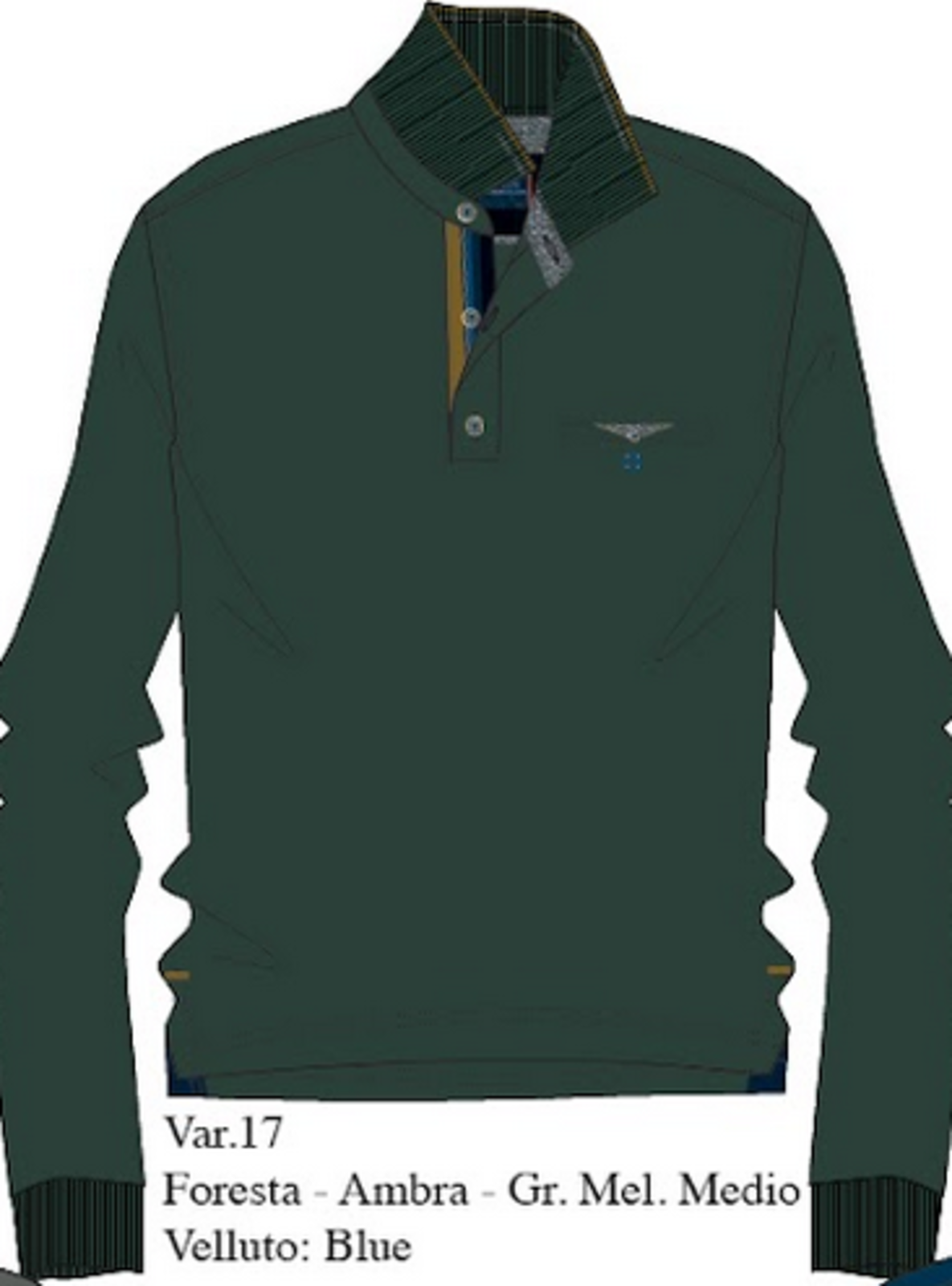POLO UOMO M/L 43M9201 Tellini S.r.l. Ingrosso Abbigliamento