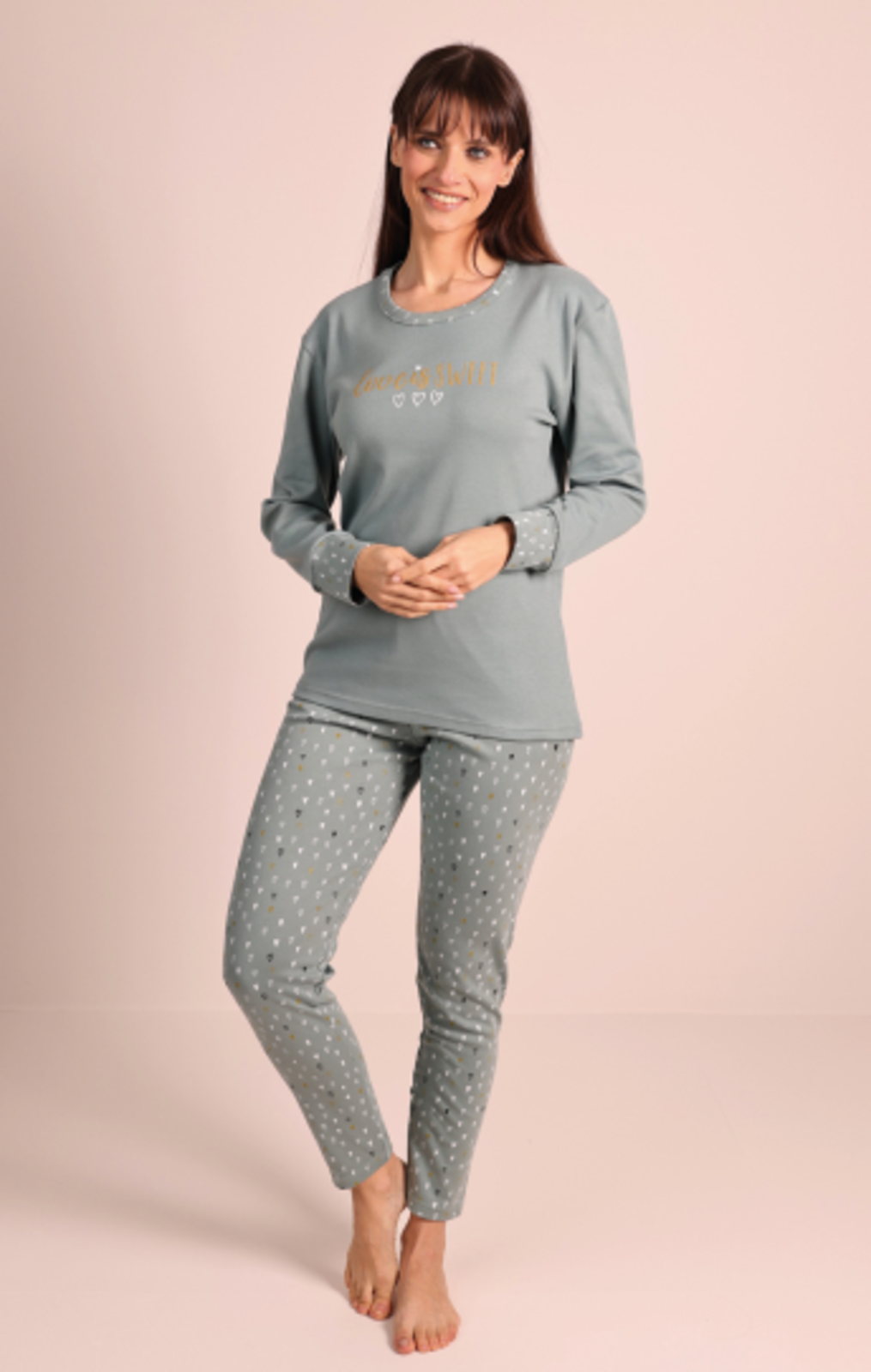 PIGIAMA DONNA M/L 5032 Tellini S.R.L. Großhandelskleidung
