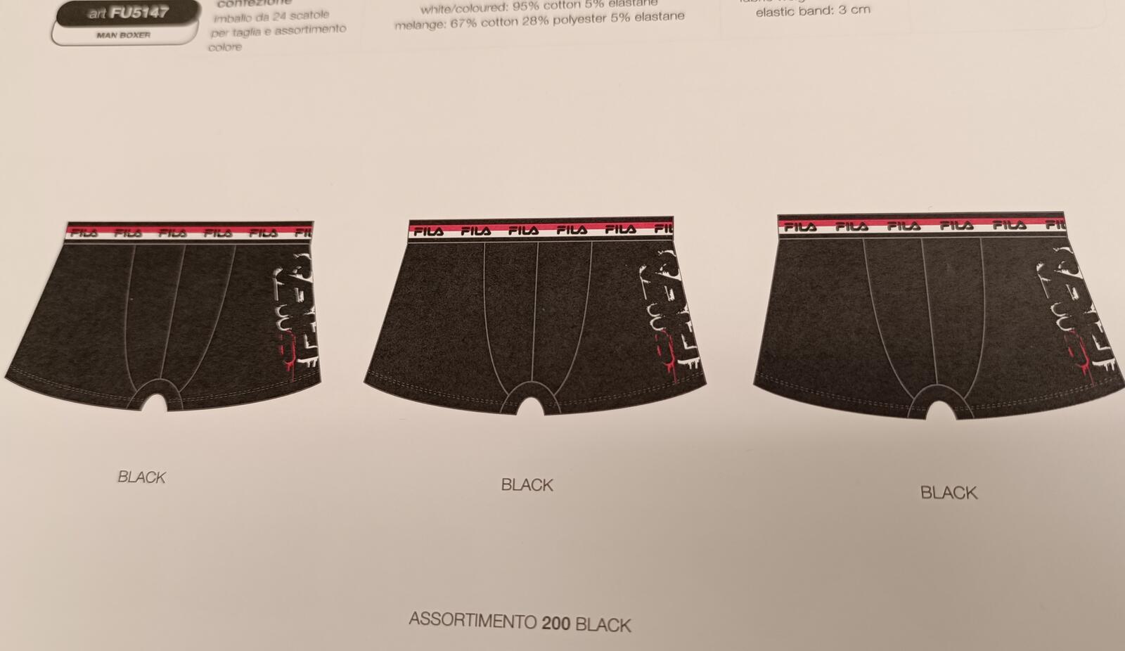 BOXER UOMO F5147 Tellini S.R.L. Großhandelskleidung