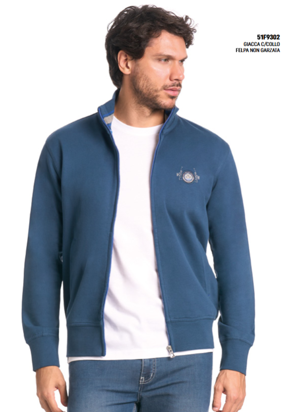 FELPA UOMO 51F9302 Tellini S.r.l. Ingrosso Abbigliamento