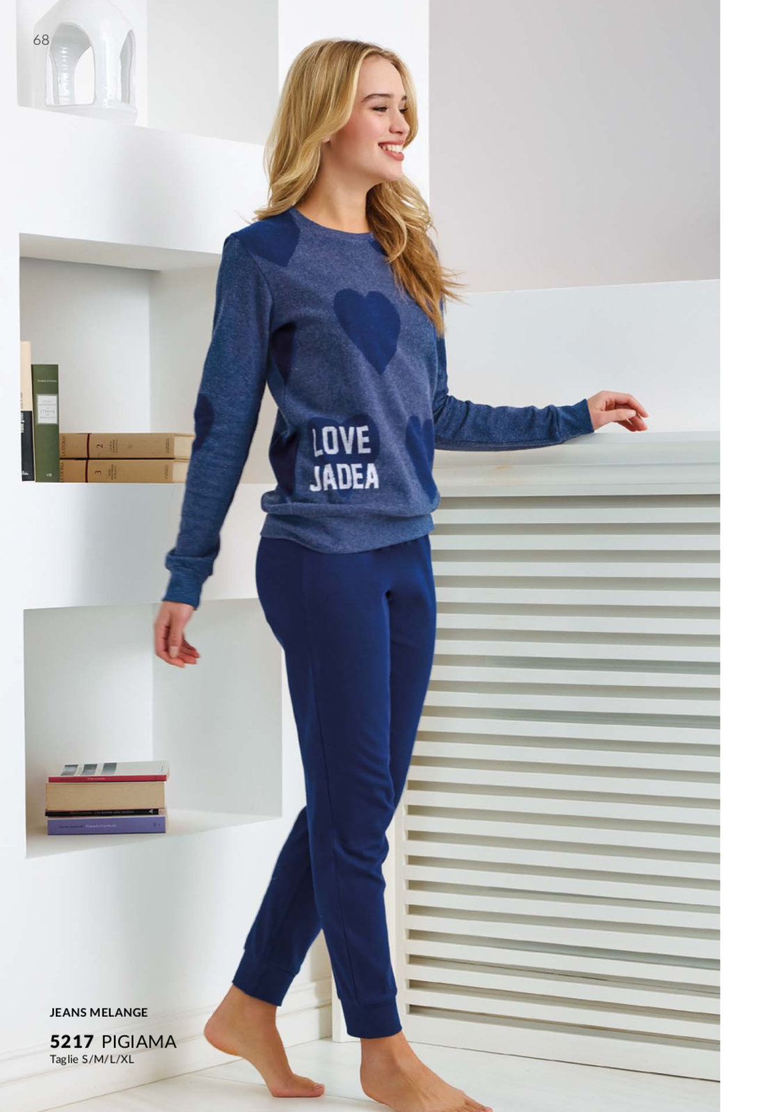 PIGIAMA DONNA M/L 5217 JADEA Ingrosso PIGIAMI DONNA Tellini S.r.l