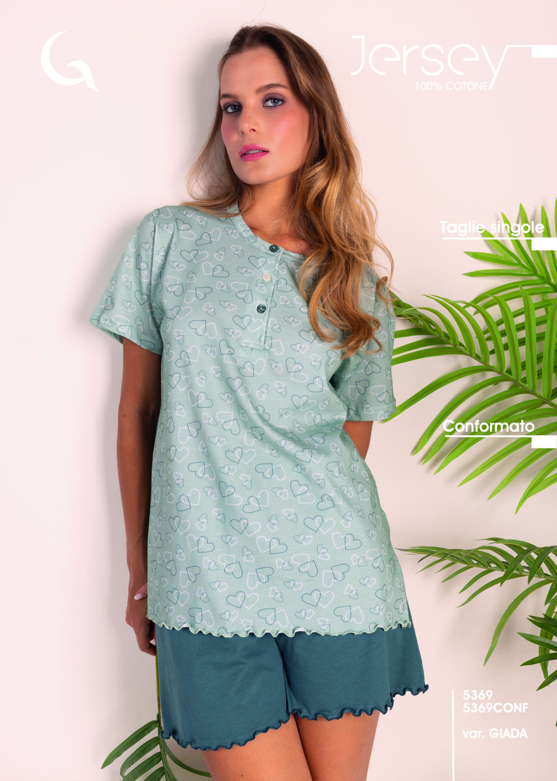 PIGIAMA DONNA M/M 5369 Tellini S.r.l. Ingrosso Abbigliamento