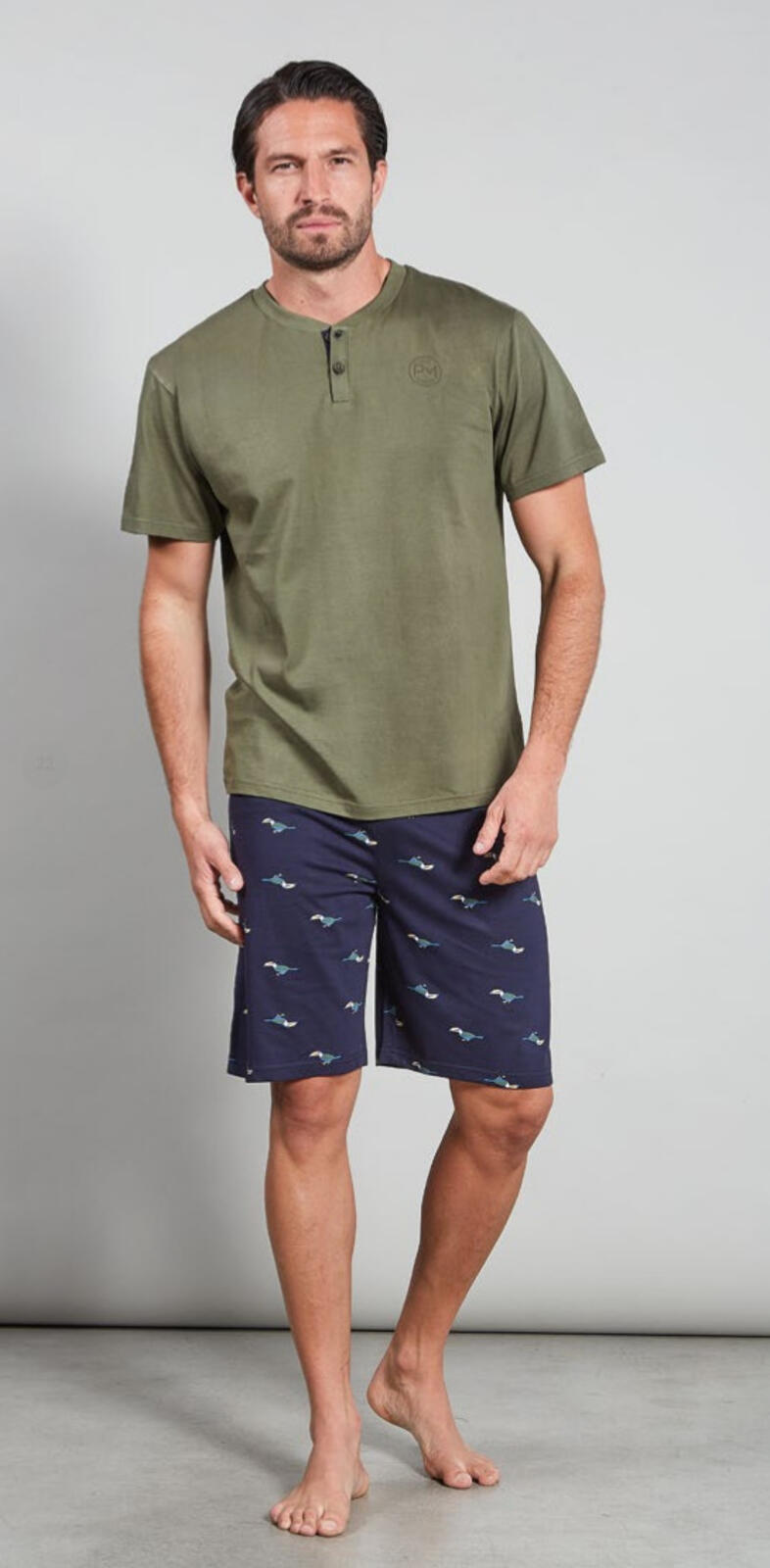 PIGIAMA UOMO M/M 54456 Tellini S.r.l. Ingrosso Abbigliamento