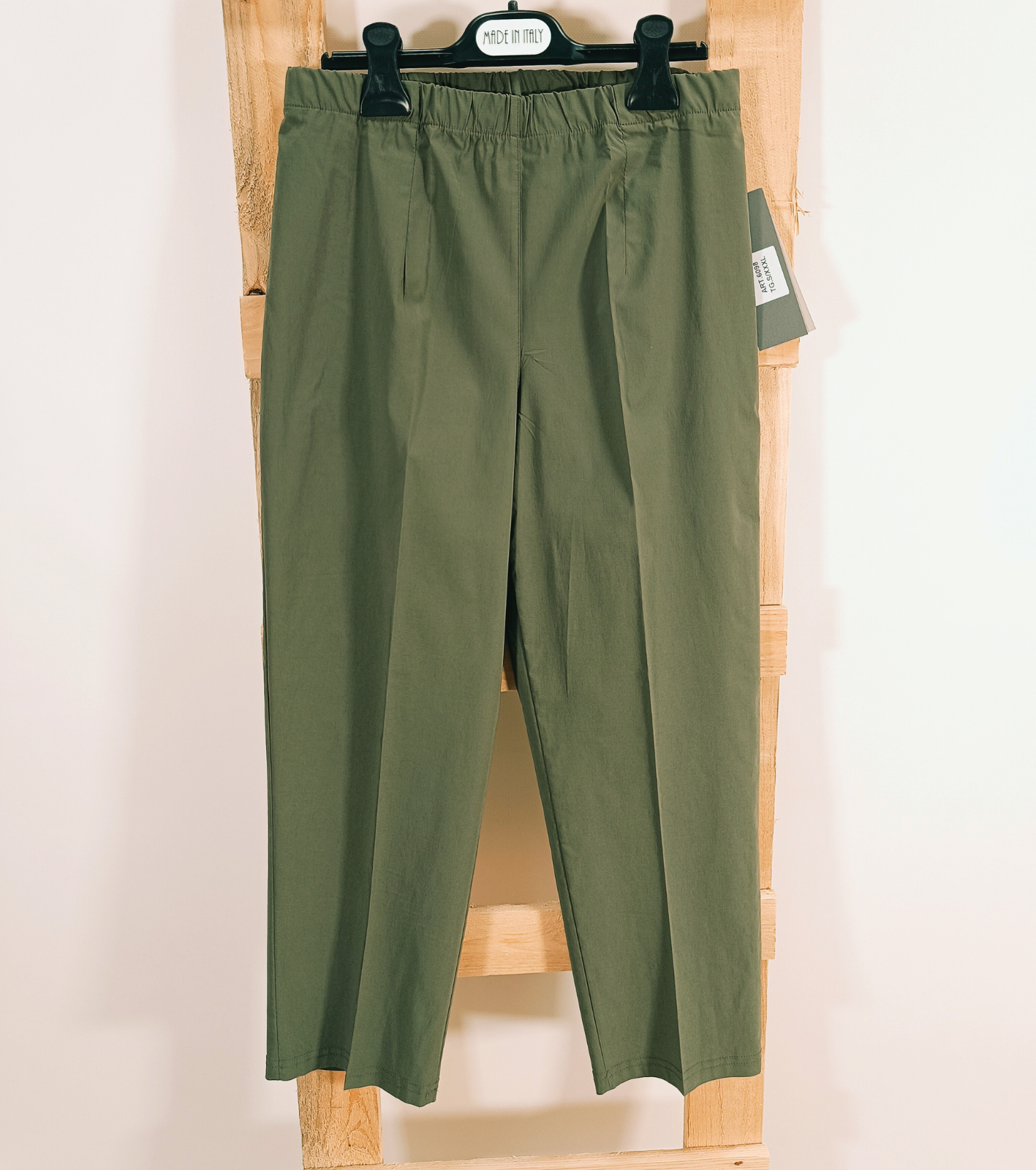 PANTALONE CAPRI DONNA E256098/EL Tellini S.r.l. Ingrosso Abbigliamento