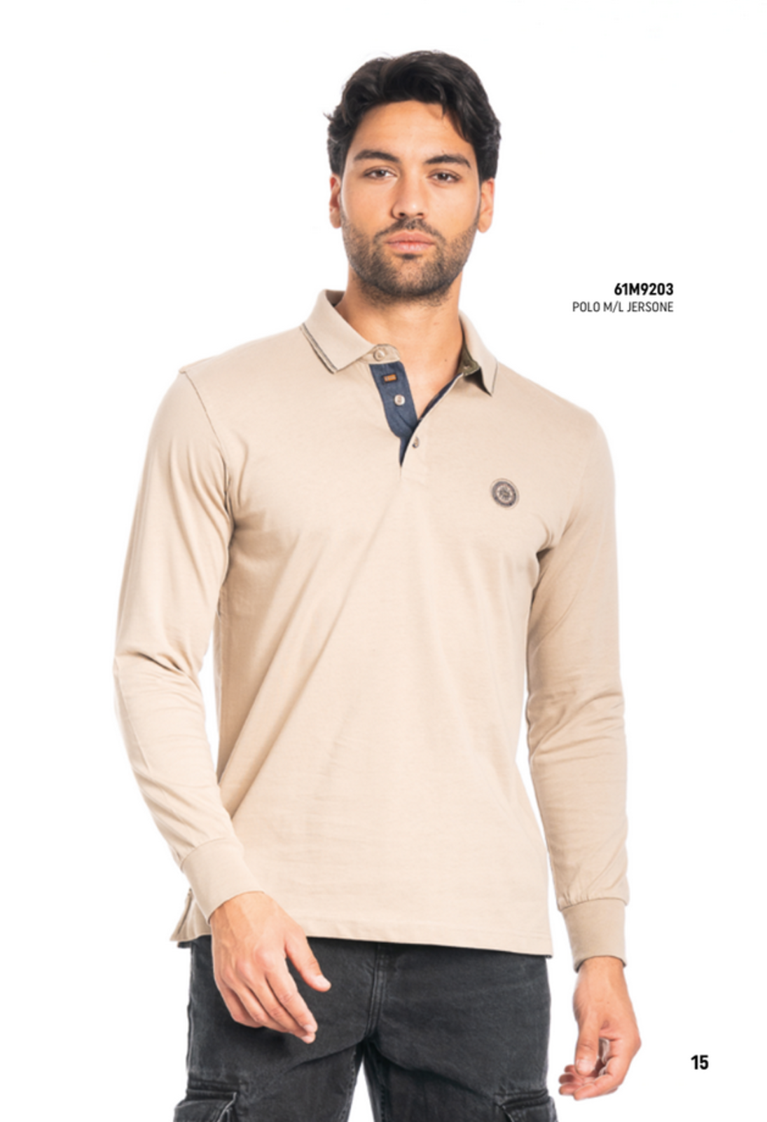 POLO CONFORMATA UOMO M/L 61M9203C Tellini S.r.l. Ingrosso Abbigliamento
