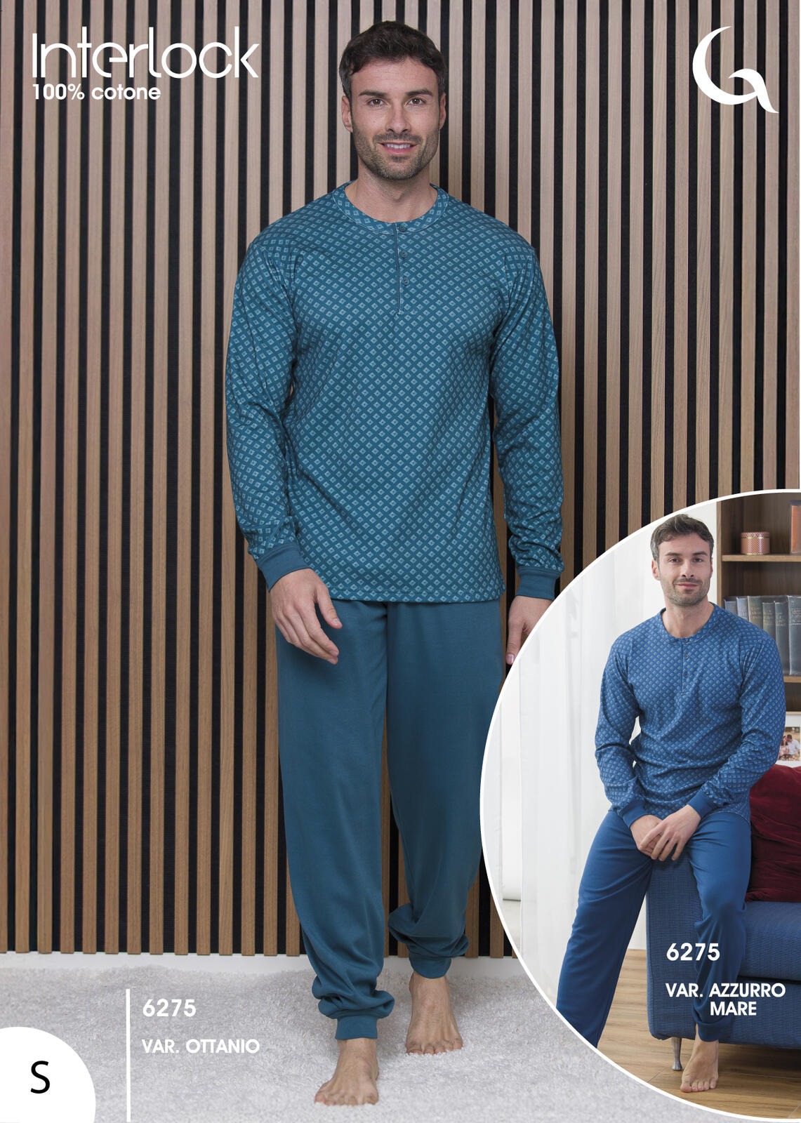 PIGIAMA UOMO M/L 6275 Tellini S.R.L. Velkoobchodní oblečení