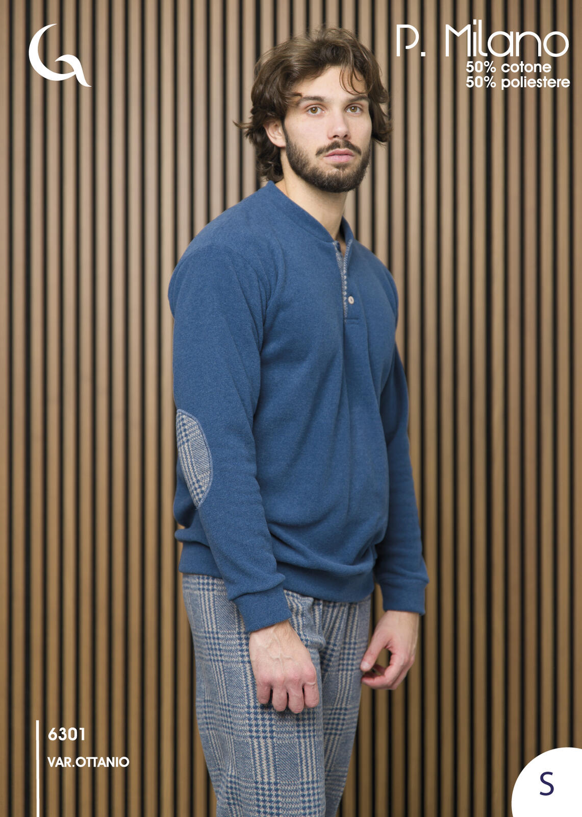 PIGIAMA UOMO M/L 6301 Tellini S.r.l. Ingrosso Abbigliamento