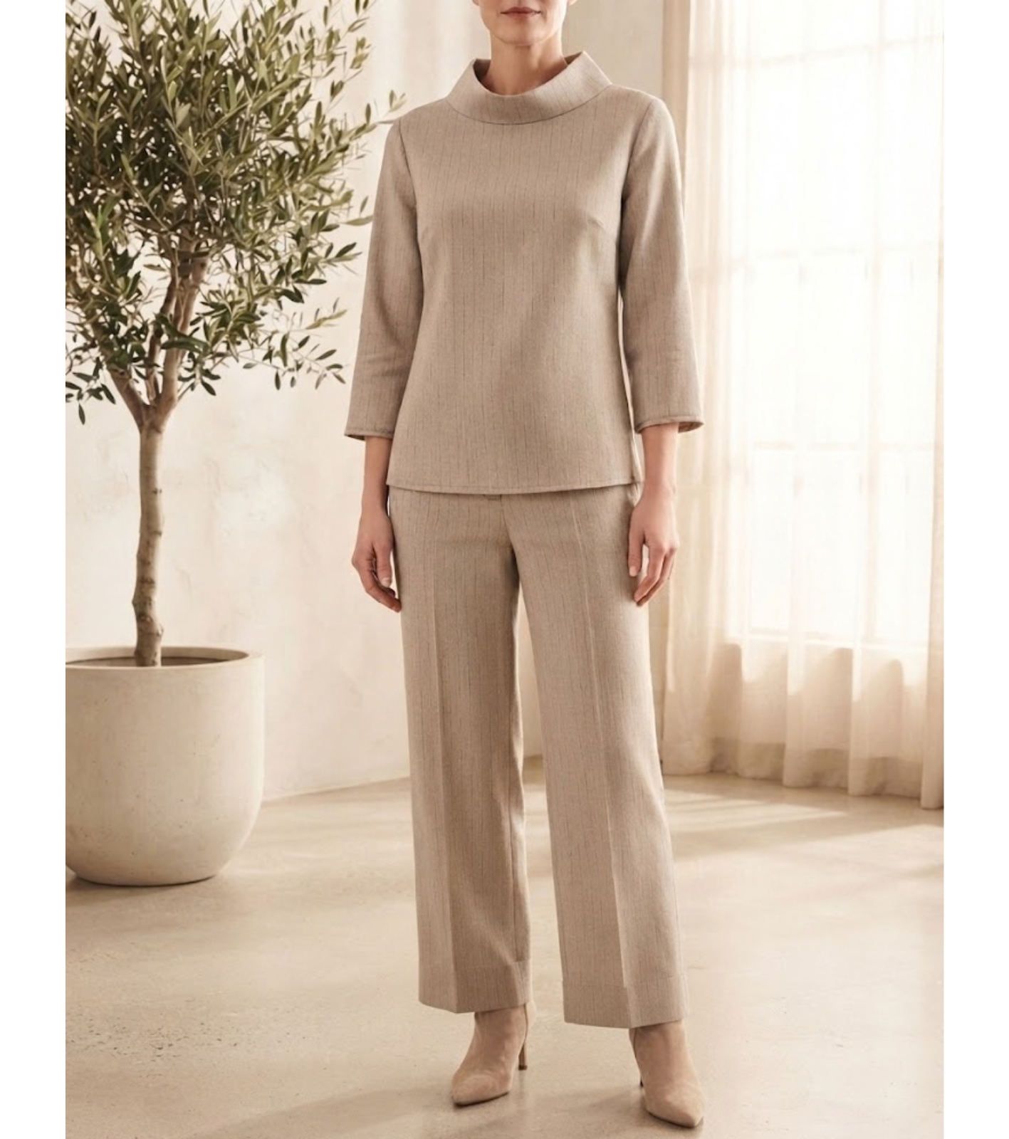 MAGLIA DONNA M/L I6504/FM Tellini S.r.l. Ingrosso Abbigliamento
