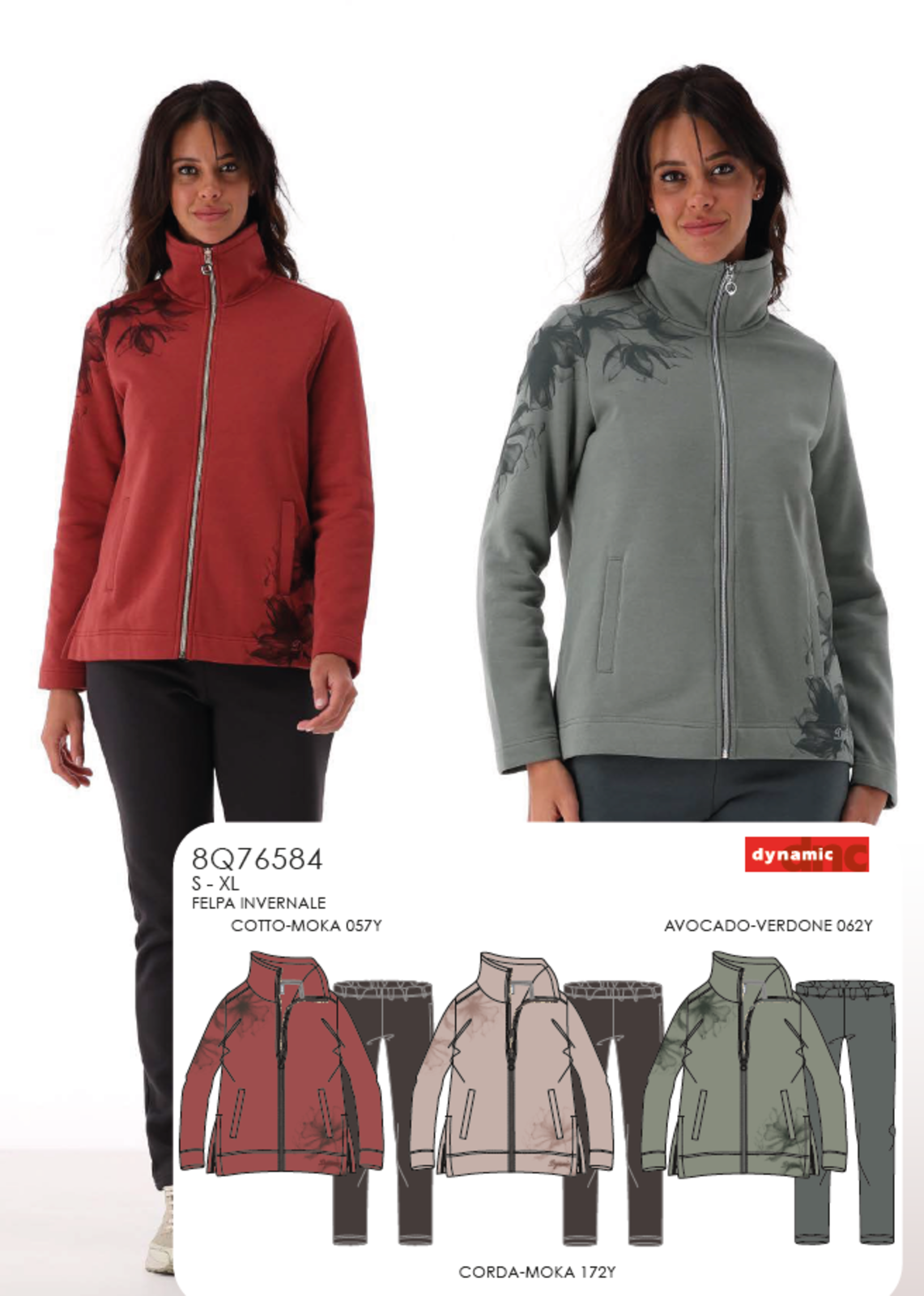 TUTA DONNA 8Q76584 Tellini S.r.l. Ingrosso Abbigliamento