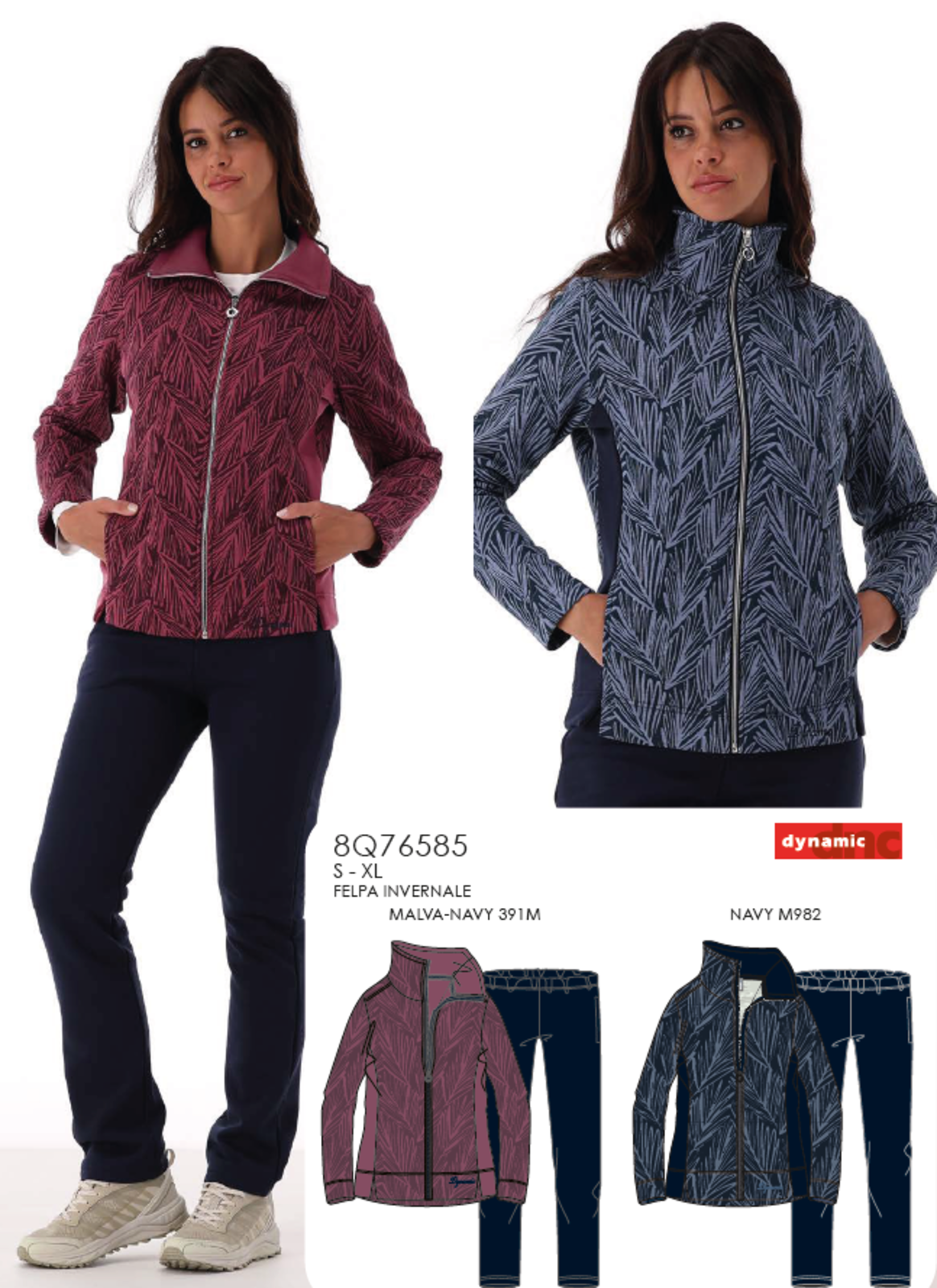 TUTA DONNA 8Q76585 Tellini S.r.l. Ingrosso Abbigliamento