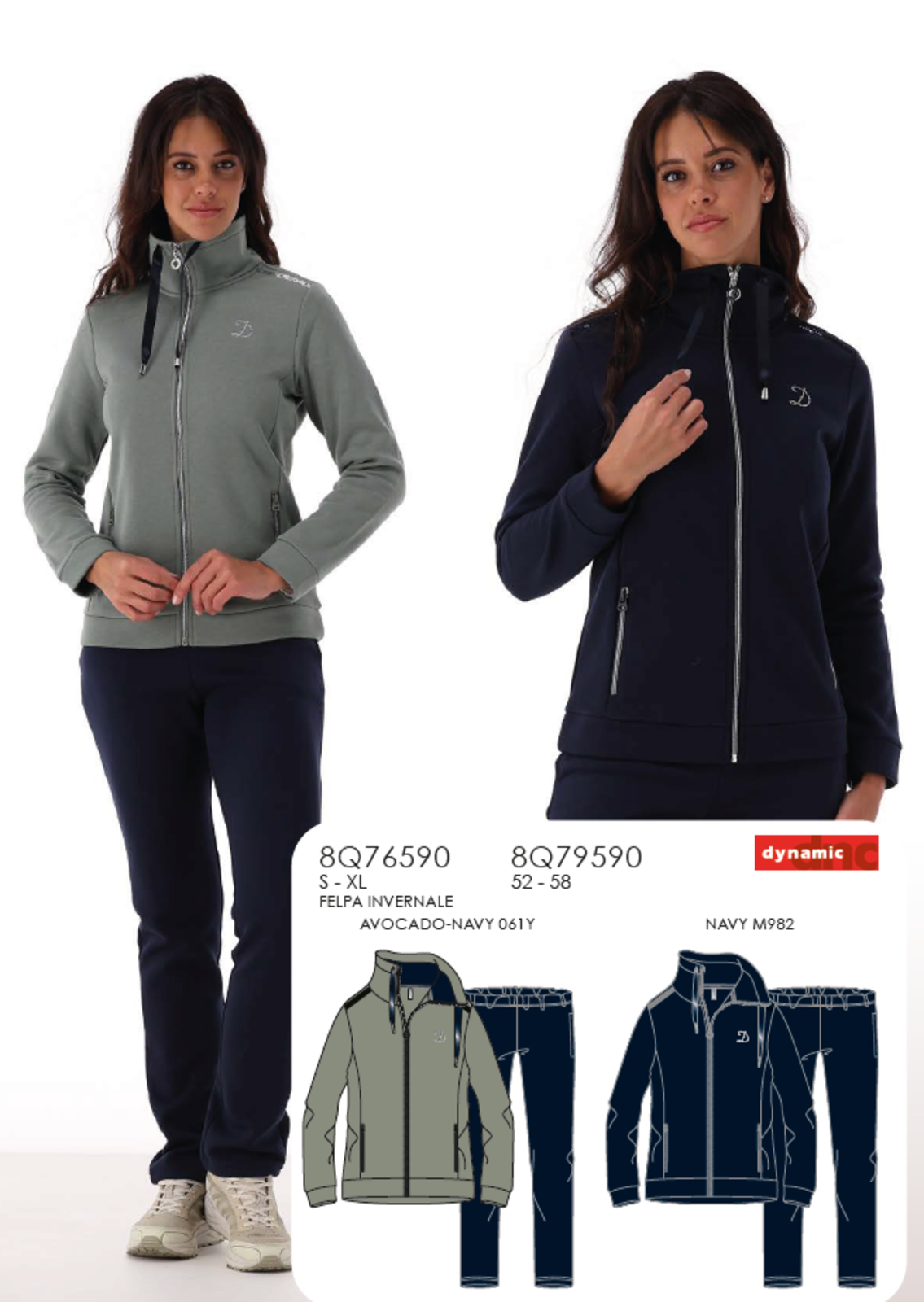 TUTA DONNA 8Q76590 Tellini S.r.l. Ingrosso Abbigliamento