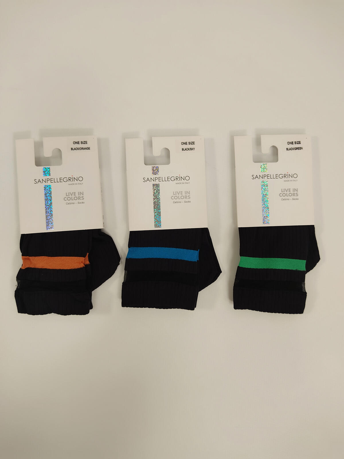 Collant Sanpellegrino Doppio Filo 22 Nero - Calze Velate Ultra Resistenti - Foto 6