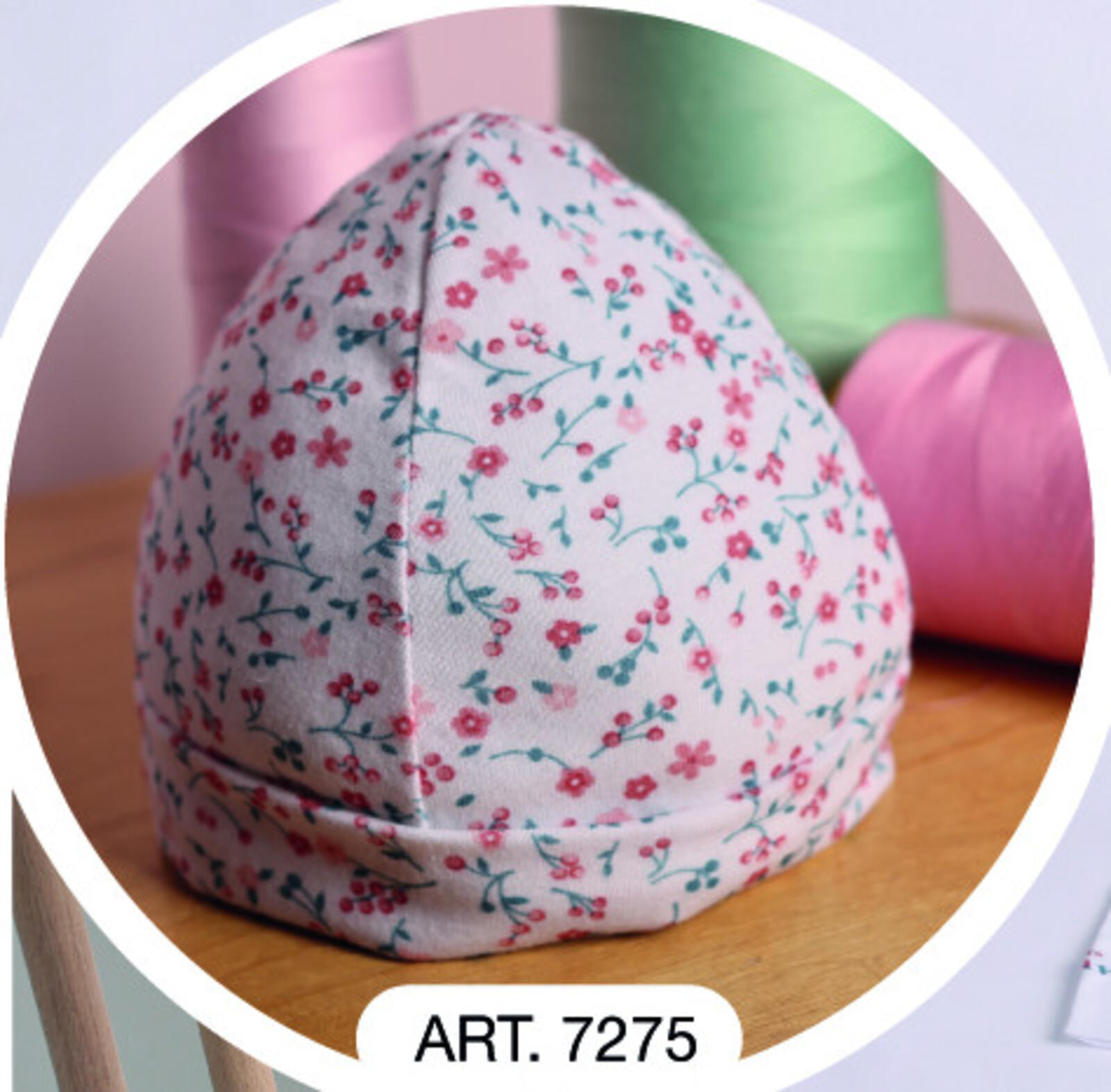 CAPPELLINO NEONATA 7275 Tellini S.r.l. Ingrosso Abbigliamento