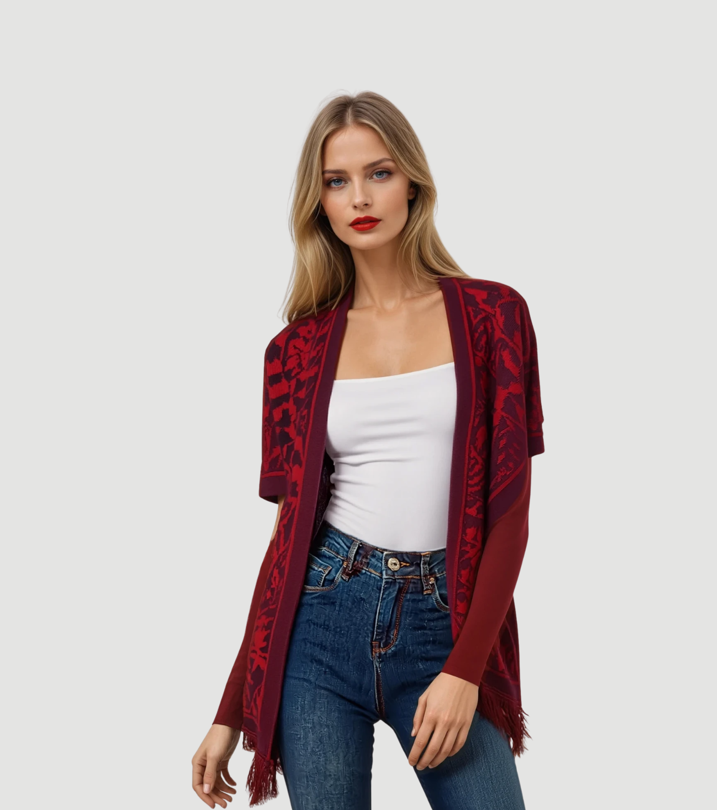 CARDIGAN MANTELLA DONNA A257429/ED Tellini S.R.L. Großhandelskleidung