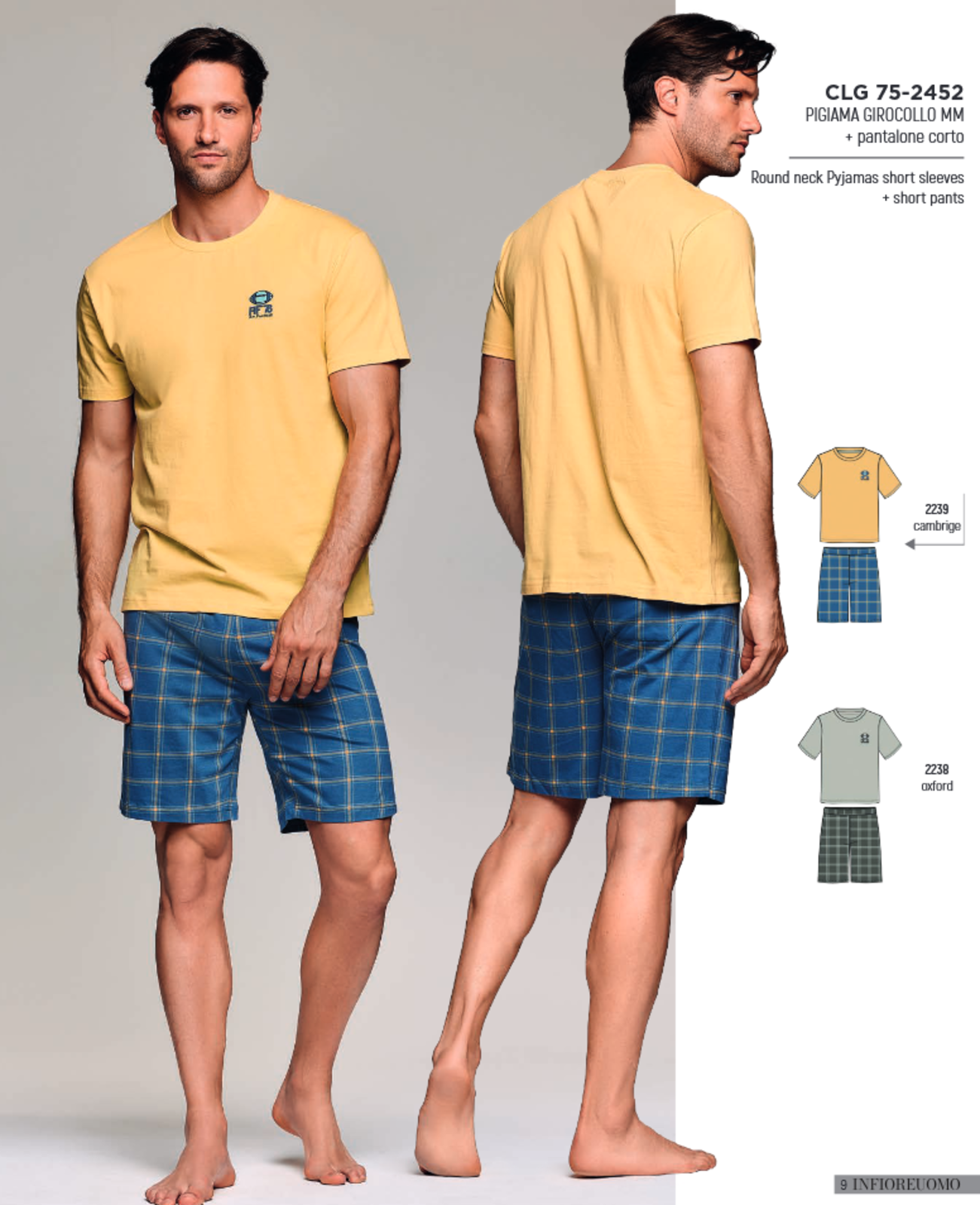 HERREN-SERAFINO-PYJAMAS M/M CLG752452 Tellini S.R.L. Großhandelskleidung