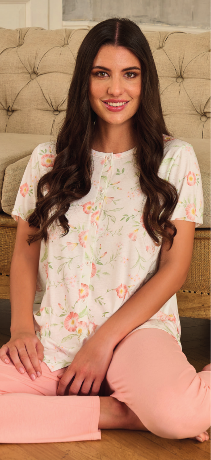 PIGIAMA APERTO DONNA M/M LS175373 Tellini S.R.L. Veleprodajna odjeća