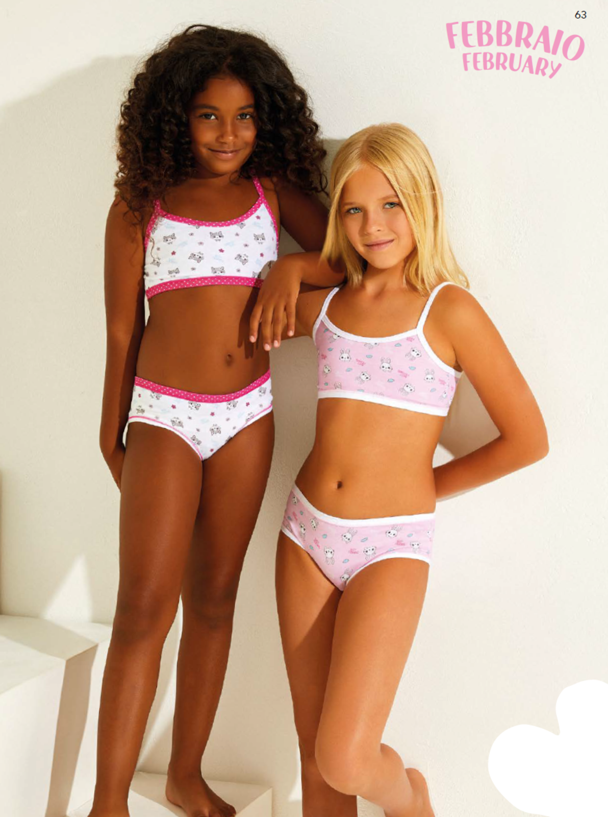 COORDINATO INTIMO BAMBINA 825 Tellini S.r.l. Ingrosso Abbigliamento