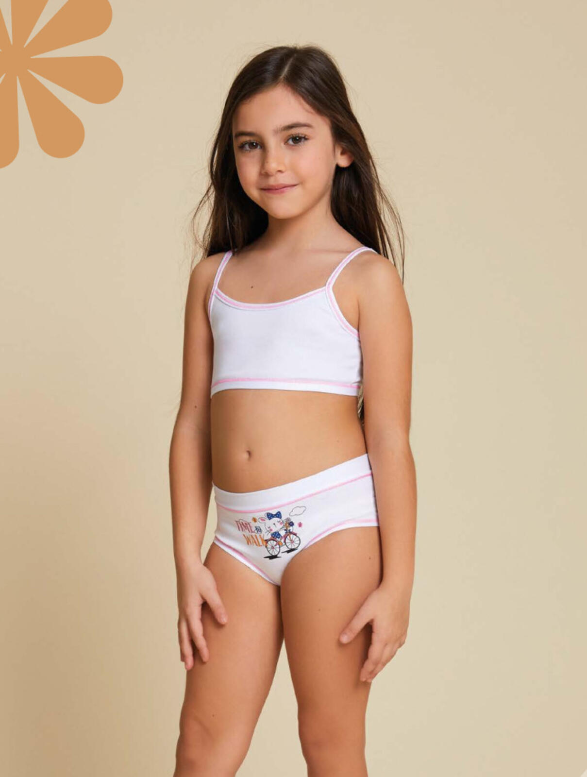 COMPLETO INTIMO BAMBINA 856 Tellini S.r.l. Ingrosso Abbigliamento