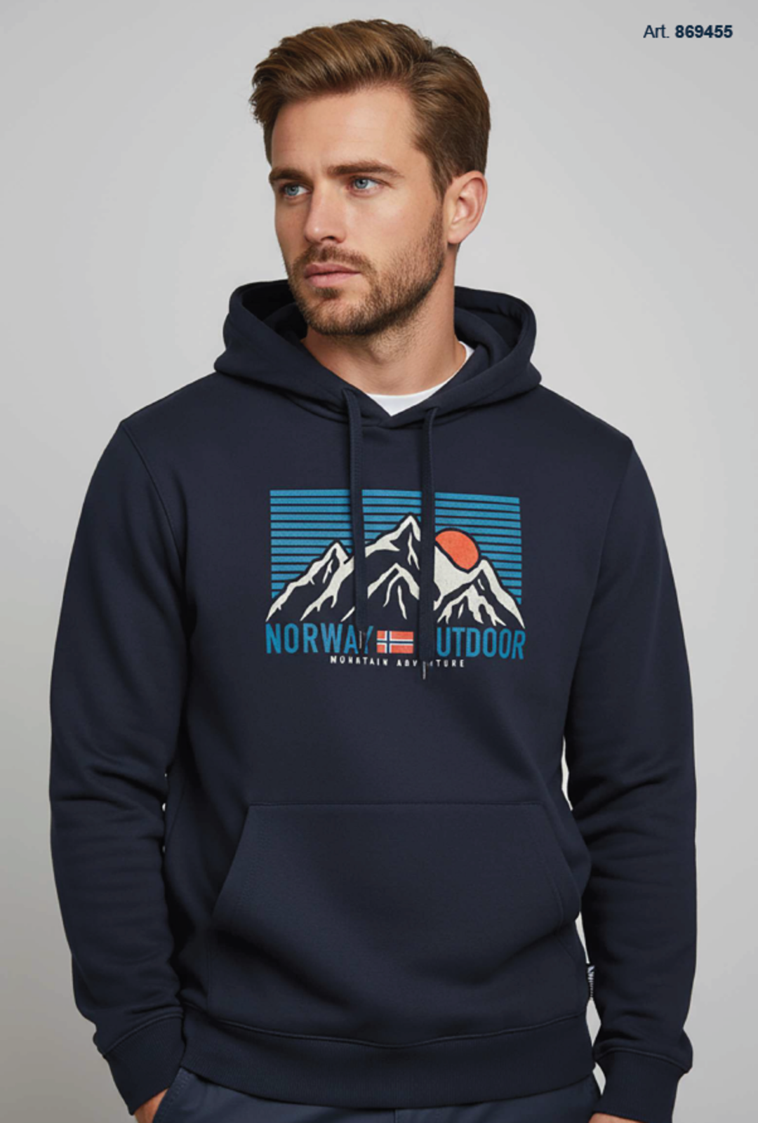 FELPA UOMO 869455 Tellini S.r.l. Ingrosso Abbigliamento