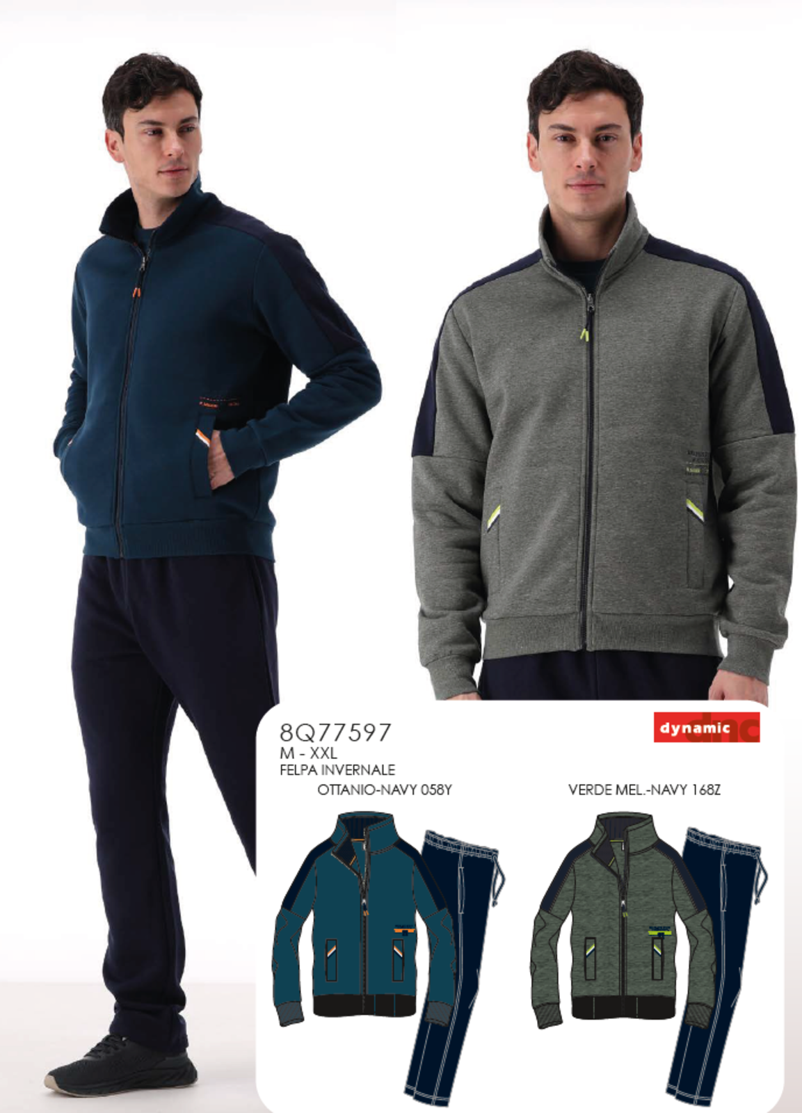 TUTA UOMO 8Q77597 Tellini S.r.l. Ingrosso Abbigliamento