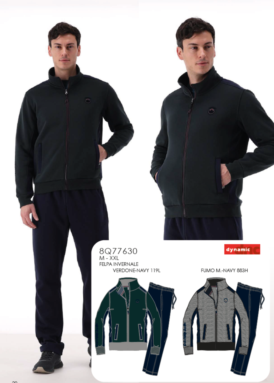 TUTA UOMO 8Q77630 Tellini S.r.l. Ingrosso Abbigliamento