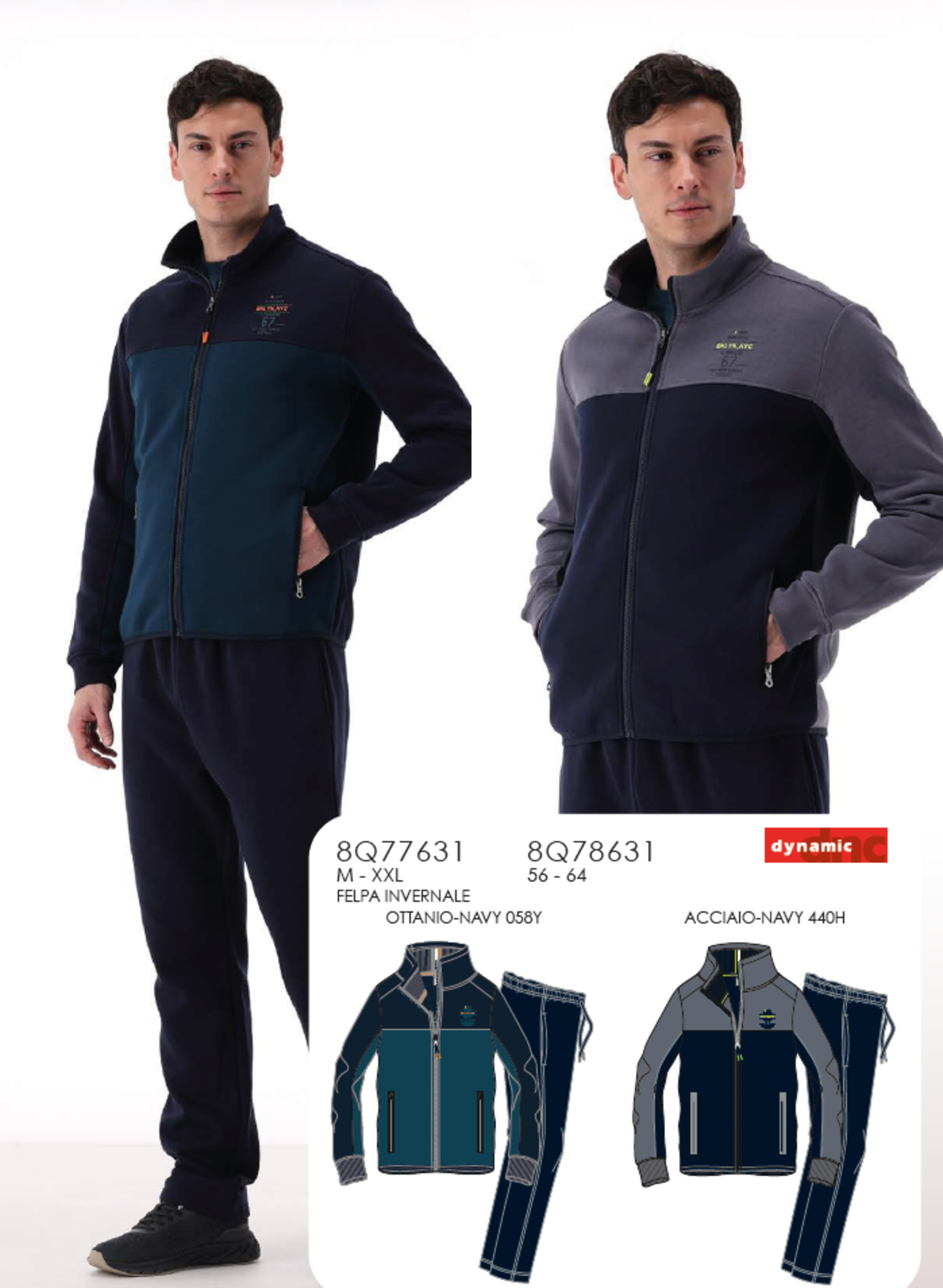 TUTA UOMO 8Q77631 Tellini S.r.l. Ingrosso Abbigliamento
