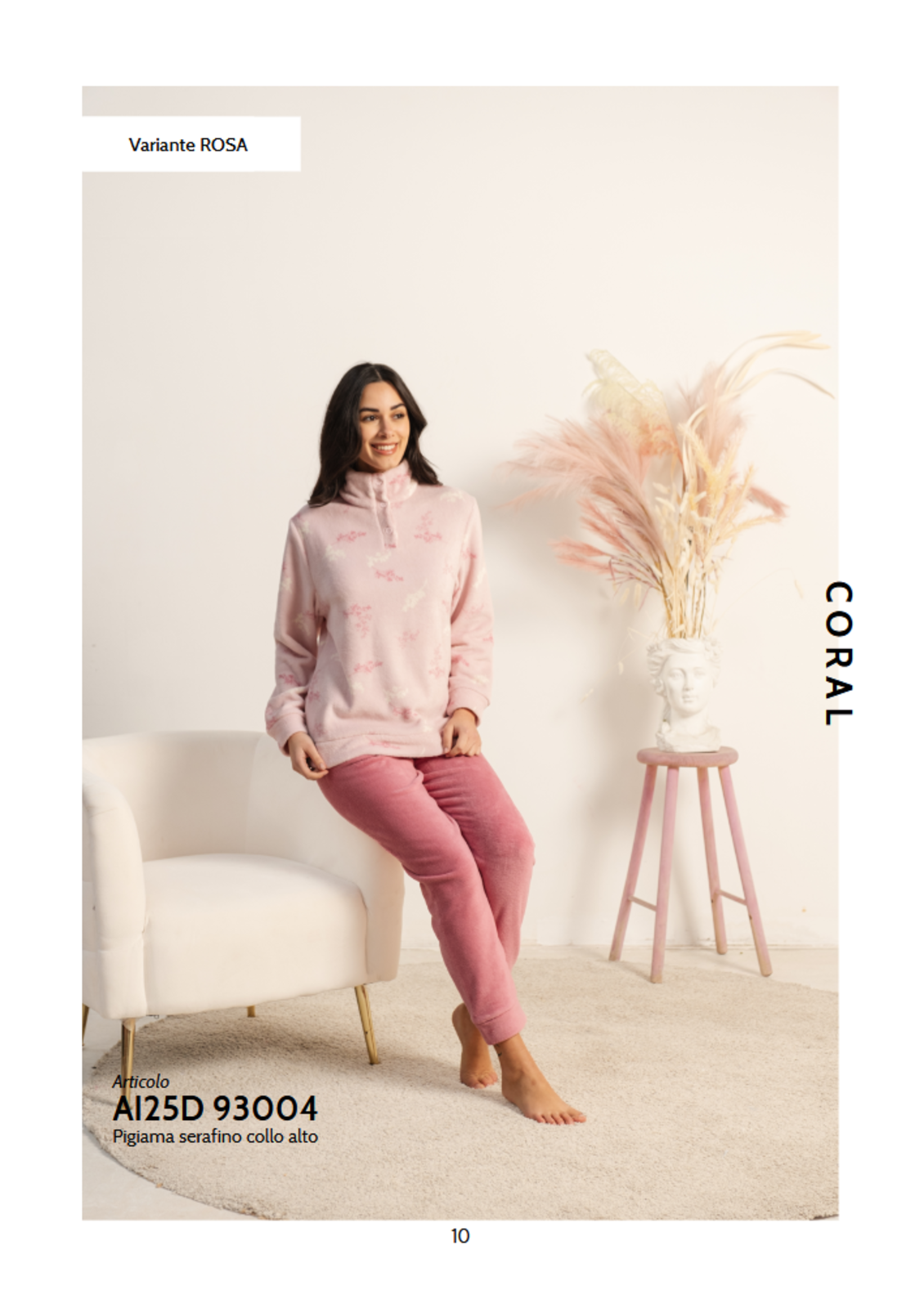 PIGIAMA SERAFINO DONNA M/L 25D93004 Tellini S.r.l. Ingrosso Abbigliamento