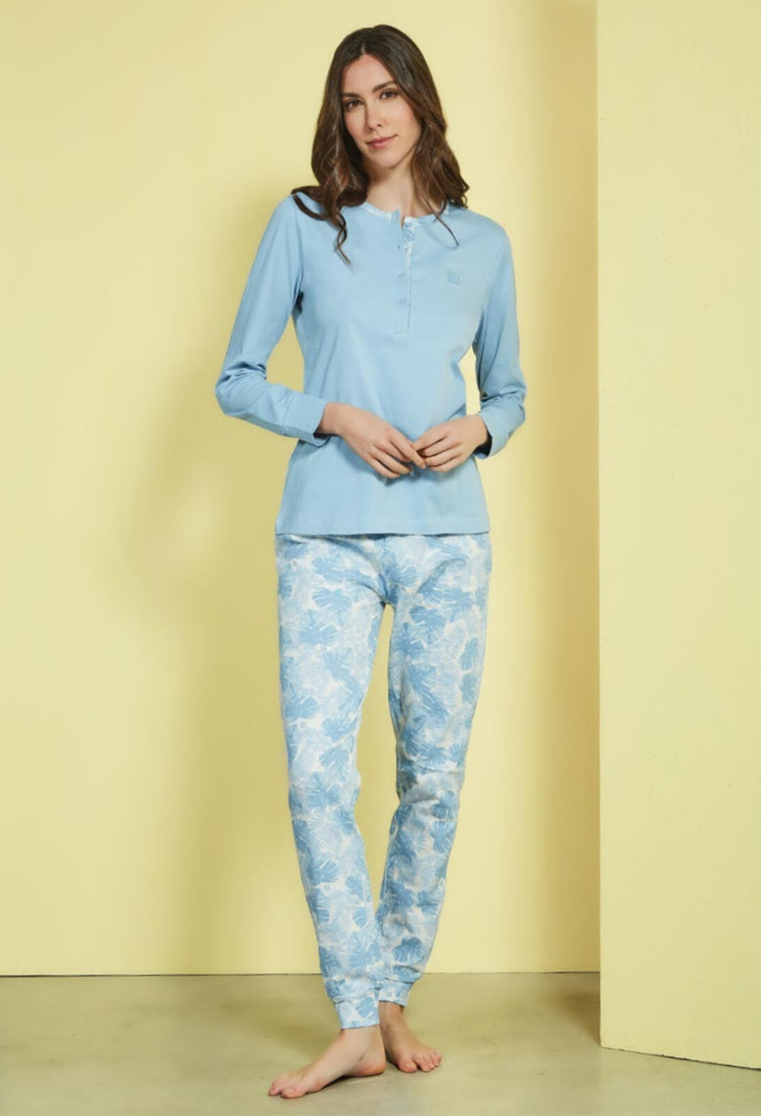 PIGIAMA SERAFINO DONNA M/L 96933 Tellini S.R.L. Velkoobchodní oblečení