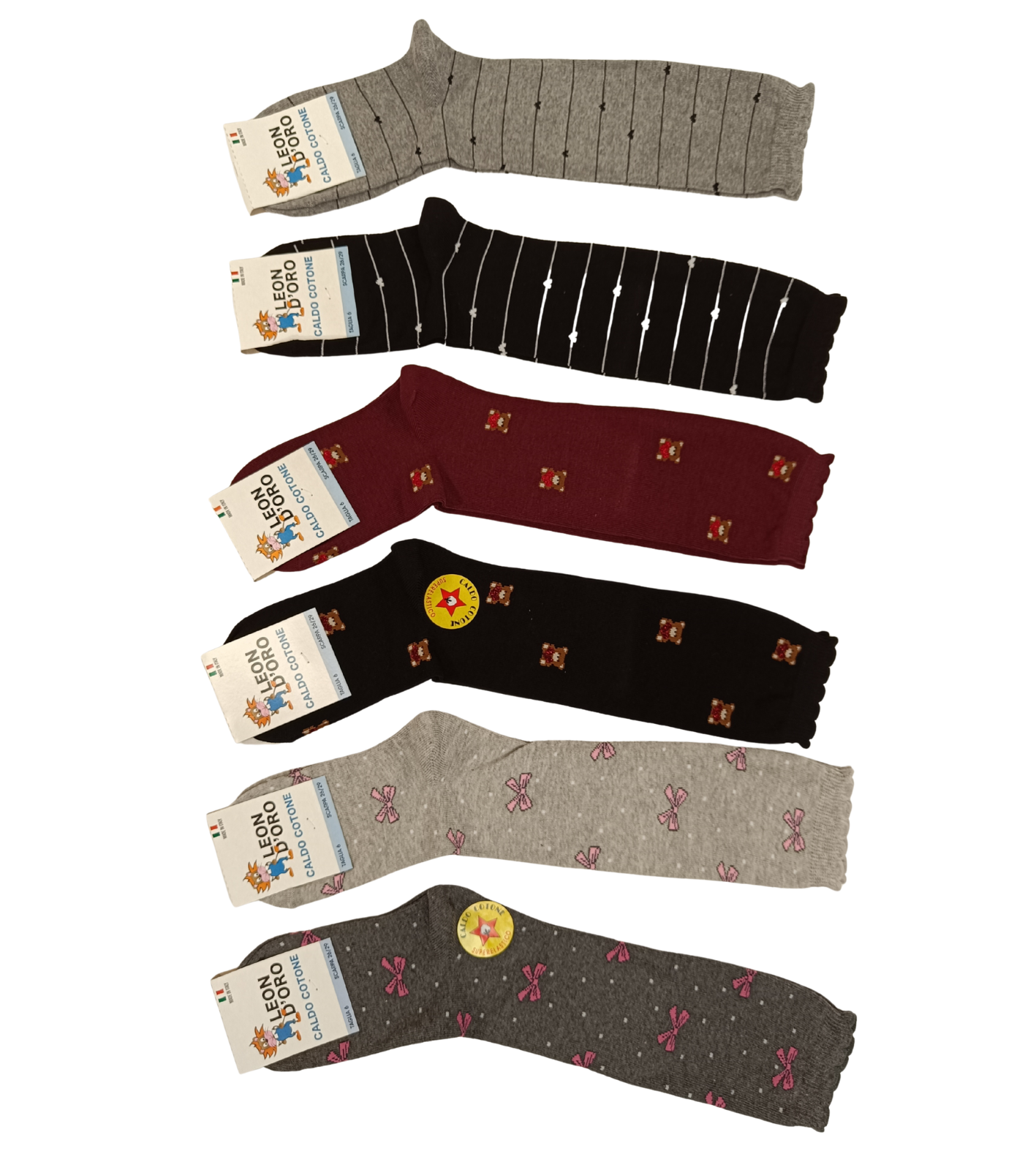 CALZINO LUNGO BAMBINA 034 Tellini S.r.l. Ingrosso Abbigliamento